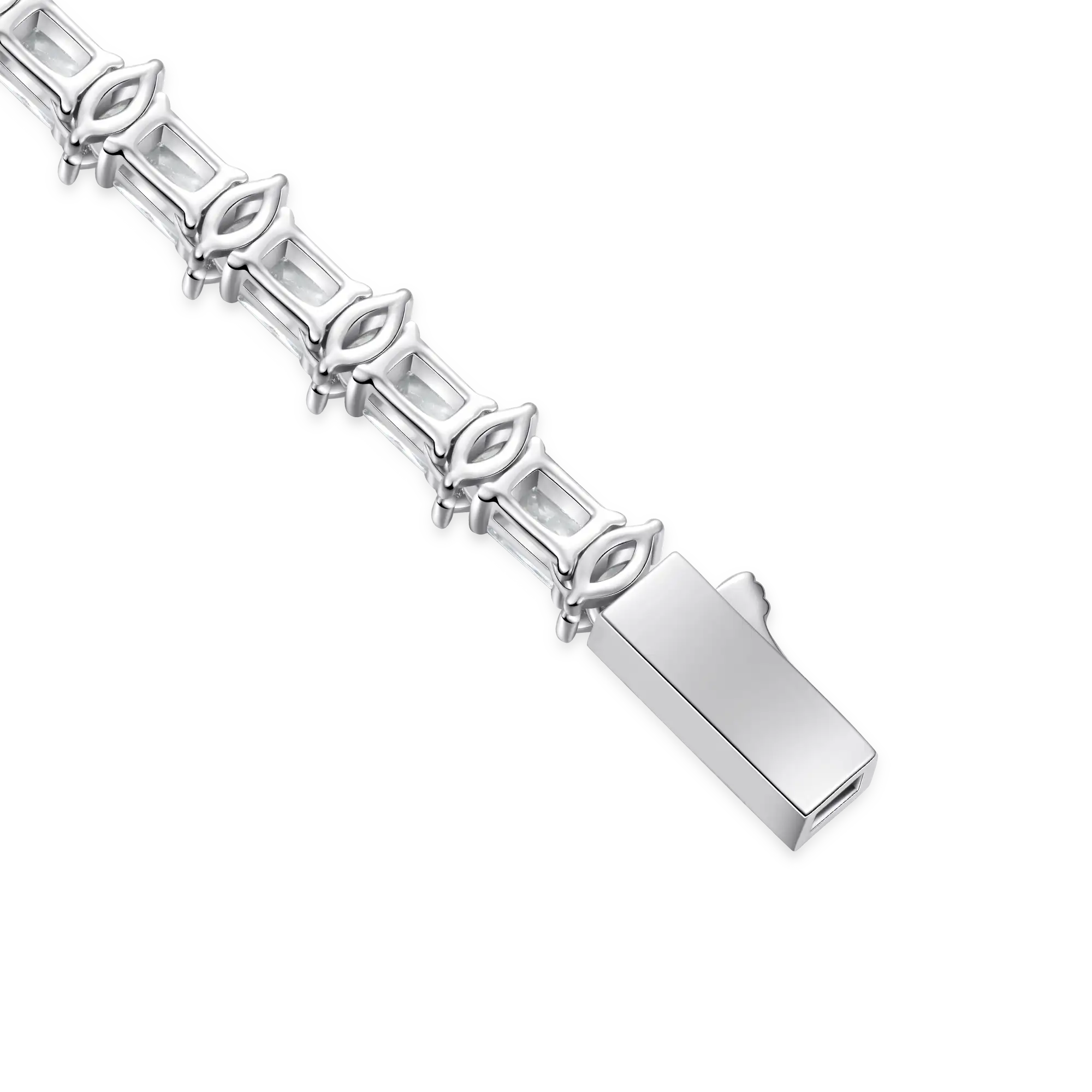 Moissanite Refined Luster Tennis Chain - 6mm