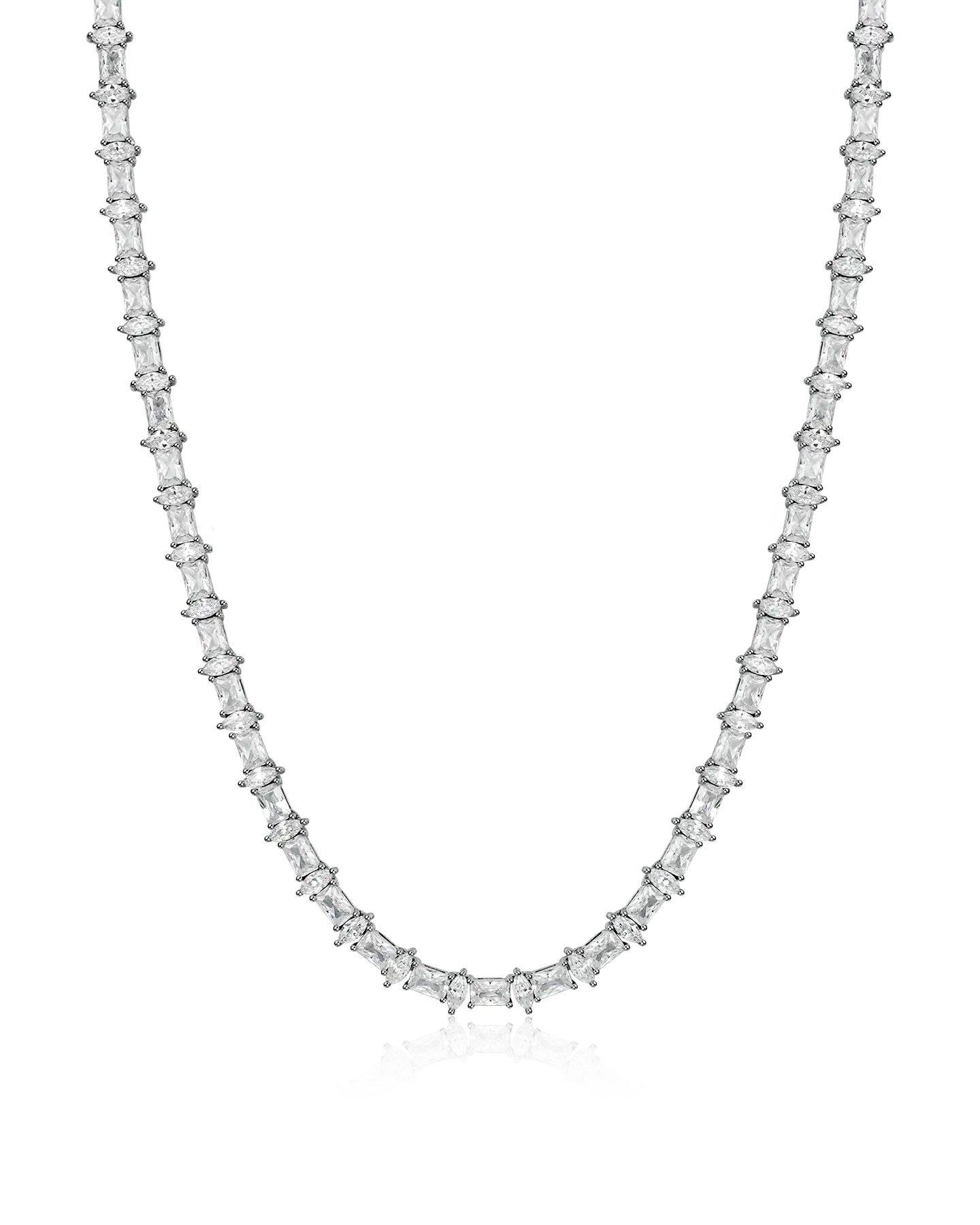 Refined Luster Tennis Chain - 6mm