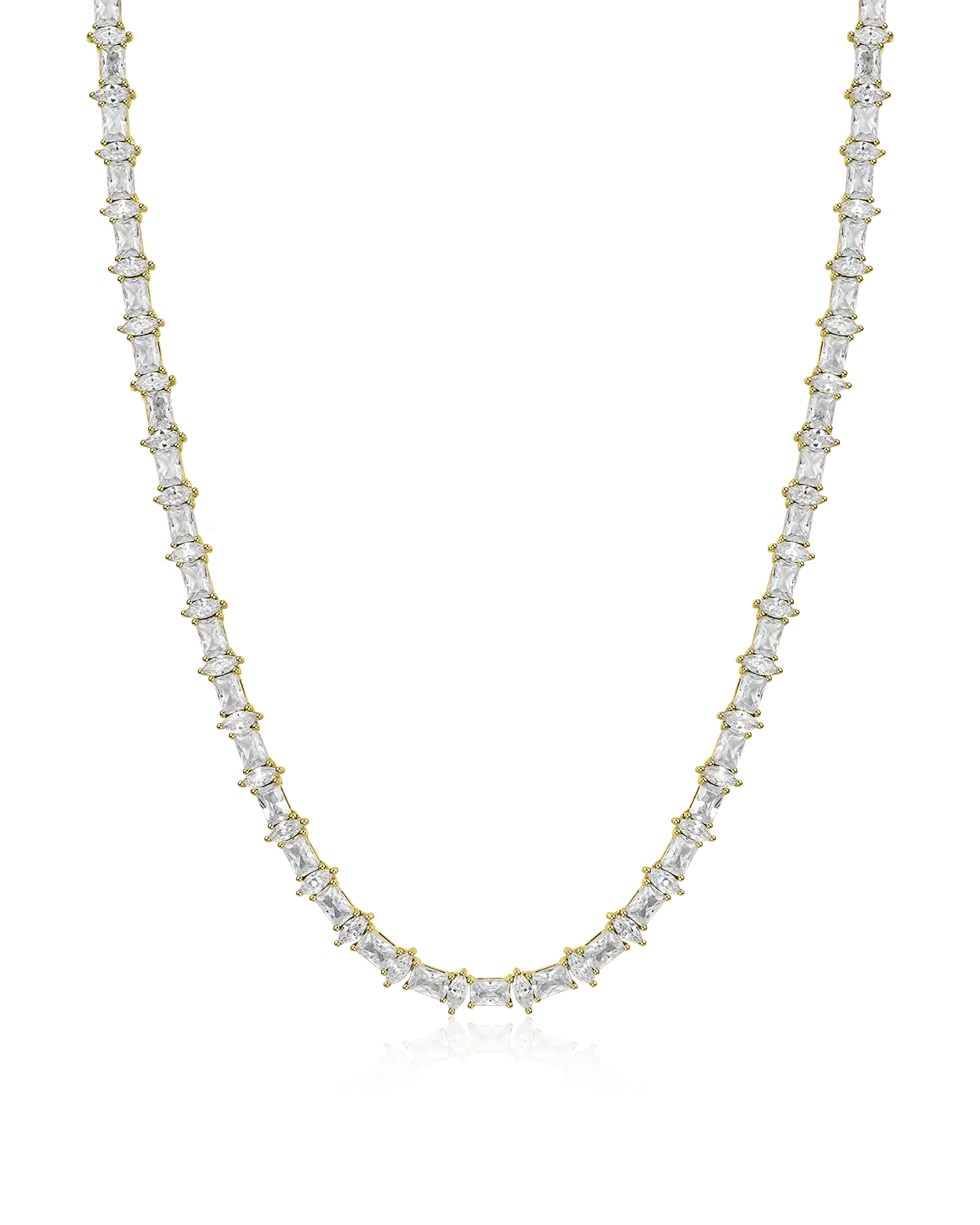 Refined Luster Tennis Chain - 6mm
