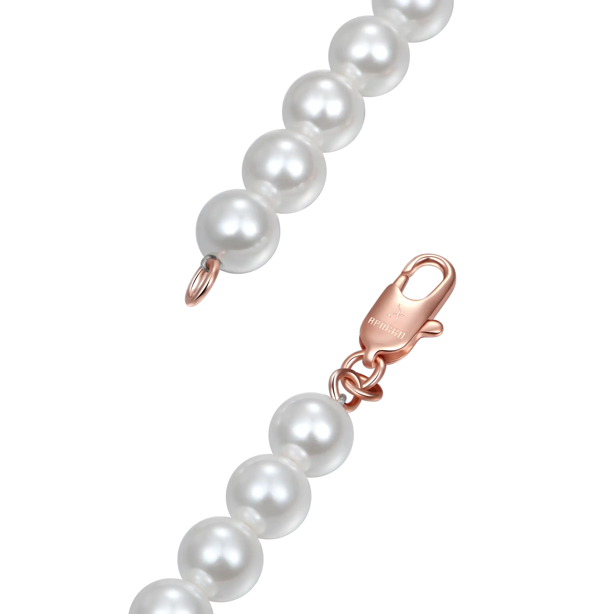 Moissanite Trove Orbit Pearl Chain - 8mm