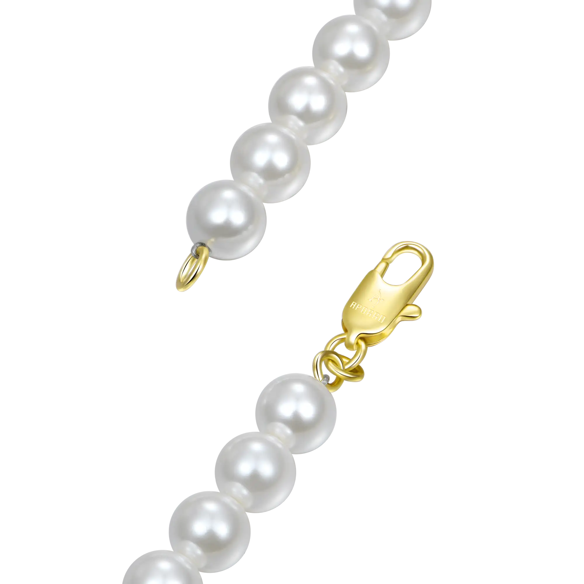 Moissanite Trove Orbit Pearl Chain - 8mm