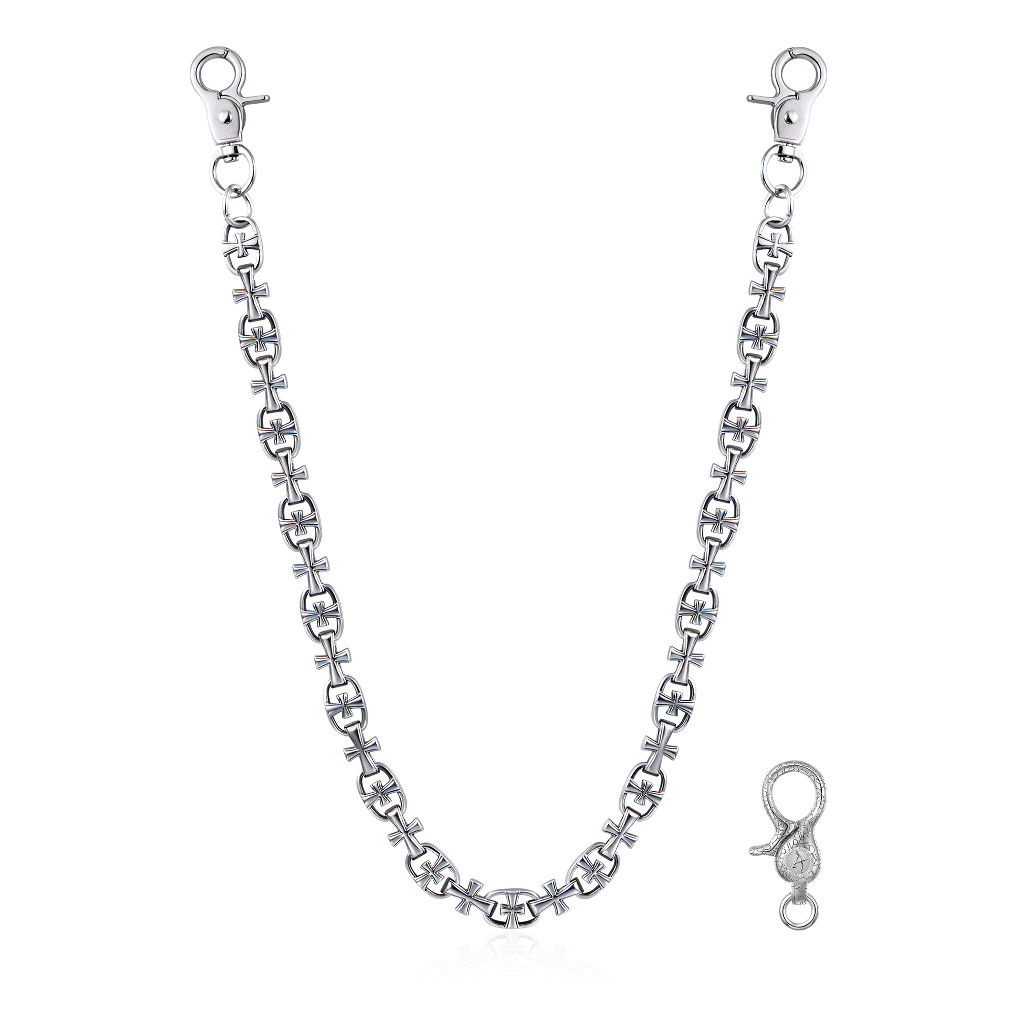 Crusader Link Chain & Wallet Chain - 12mm