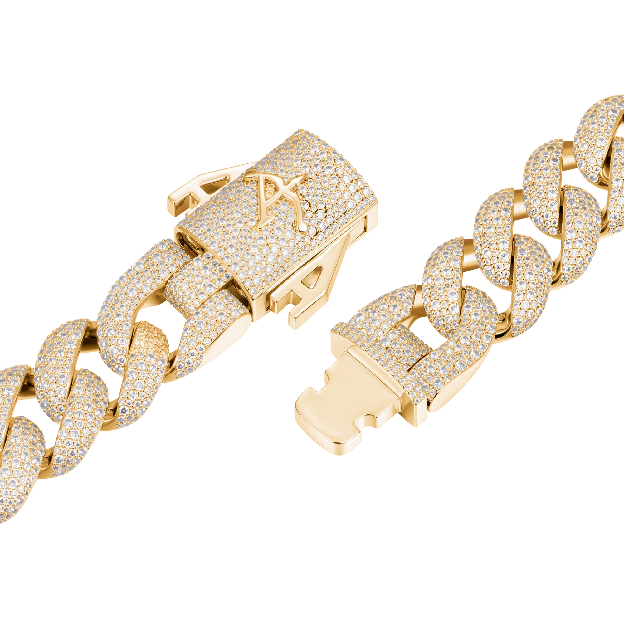 Round Cut Cuban Link Chain - 19mm