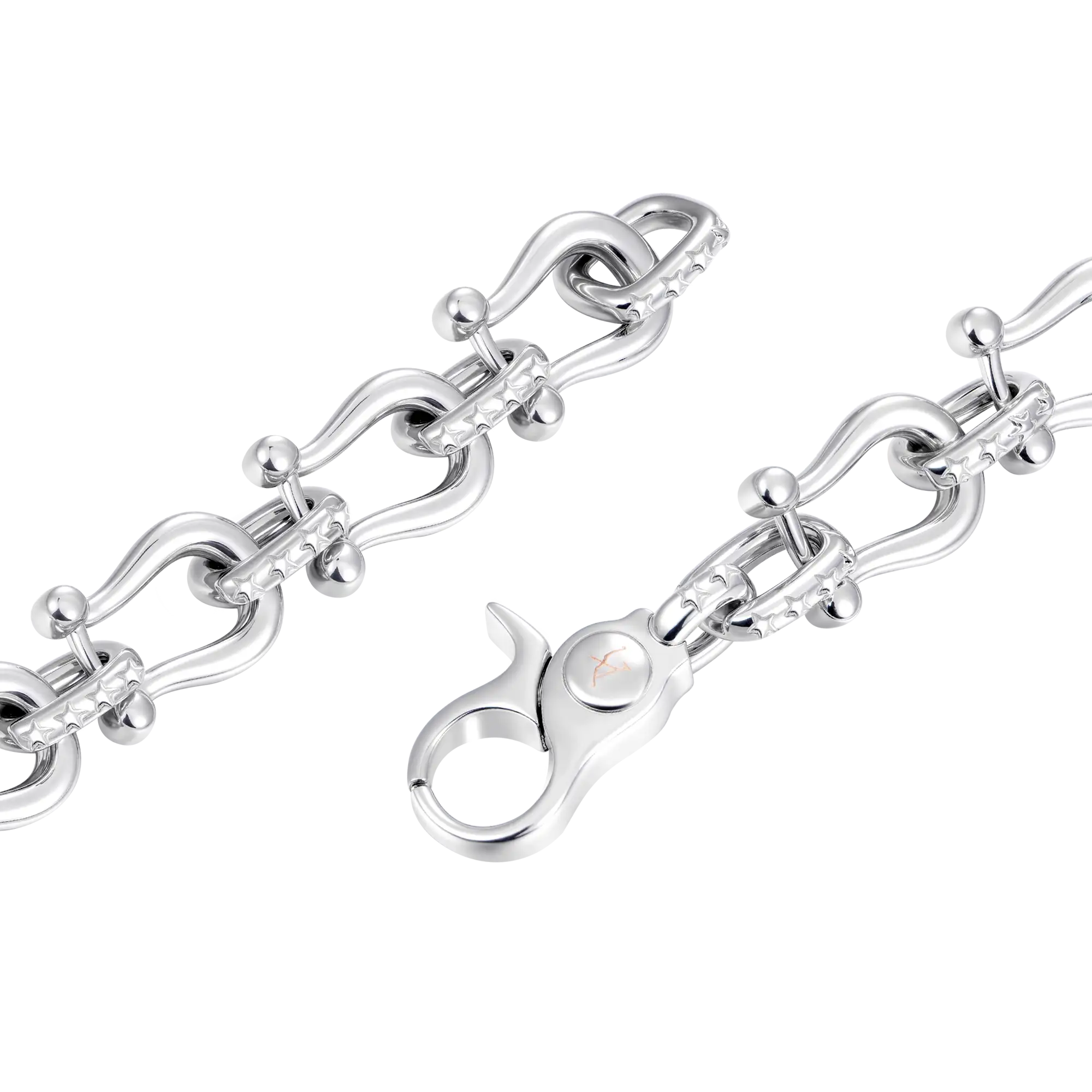 Horseshoe Fortune Crypto Necklace