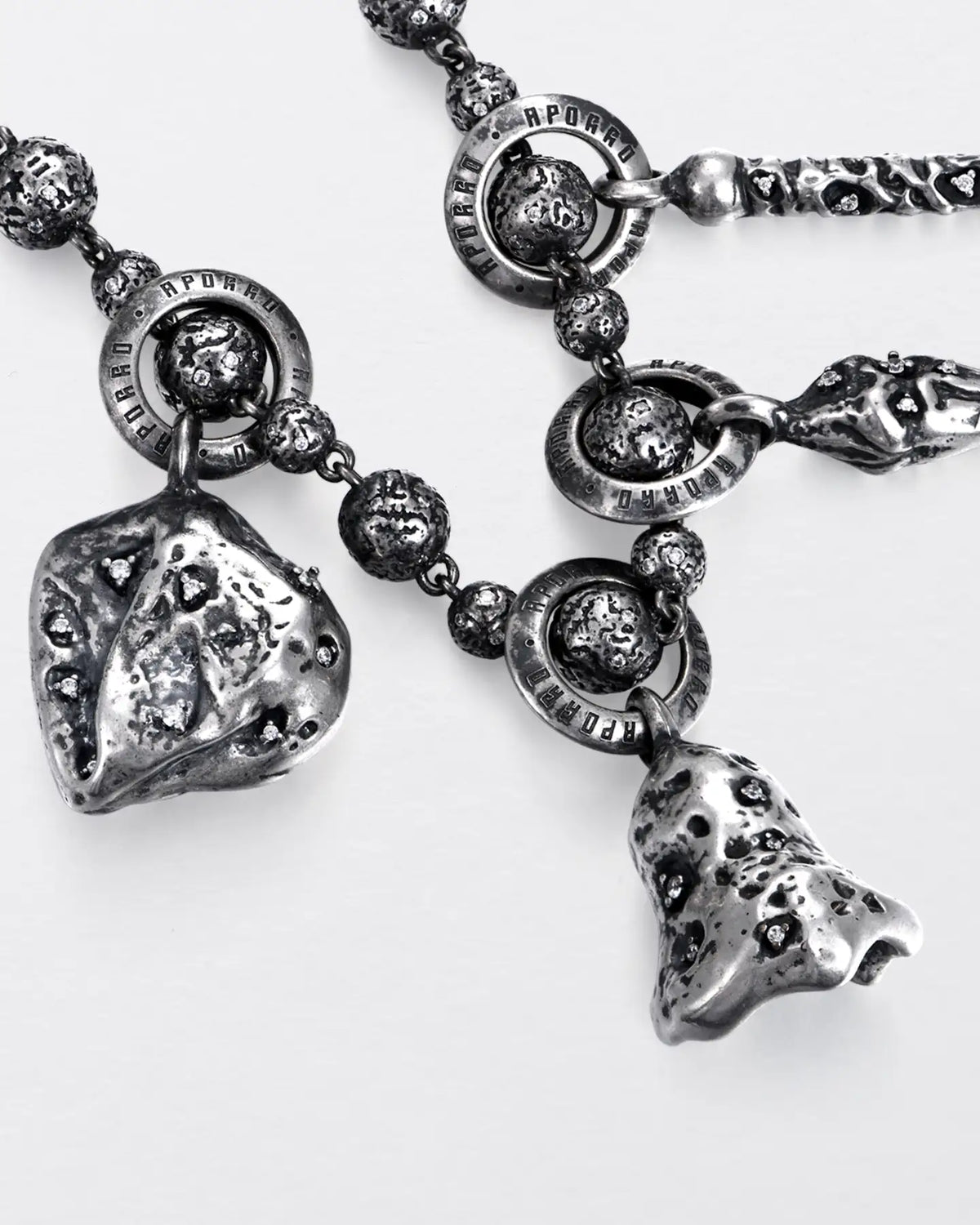 WEATHERED CHARMS NECKLACE