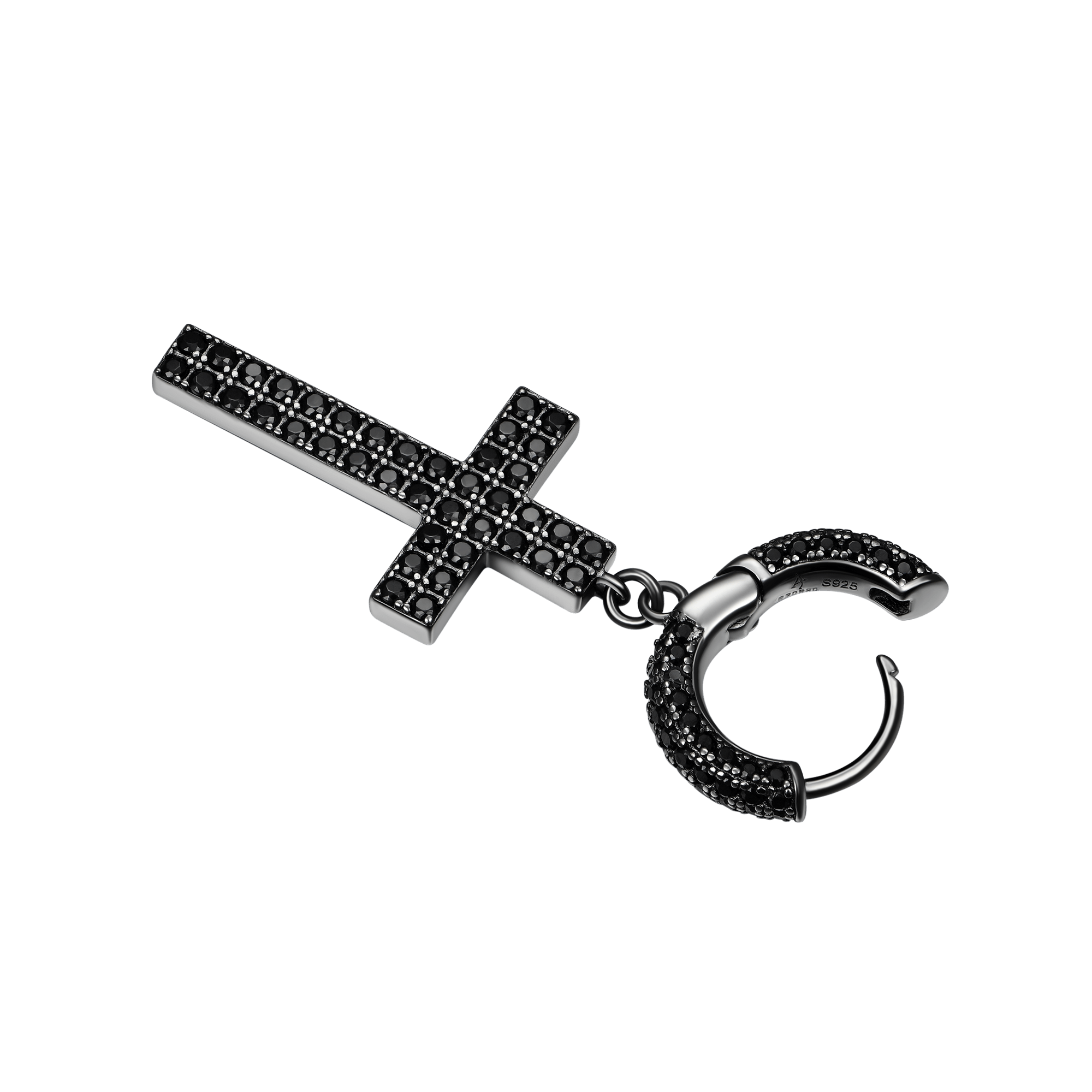 Single Cross Danly Earring