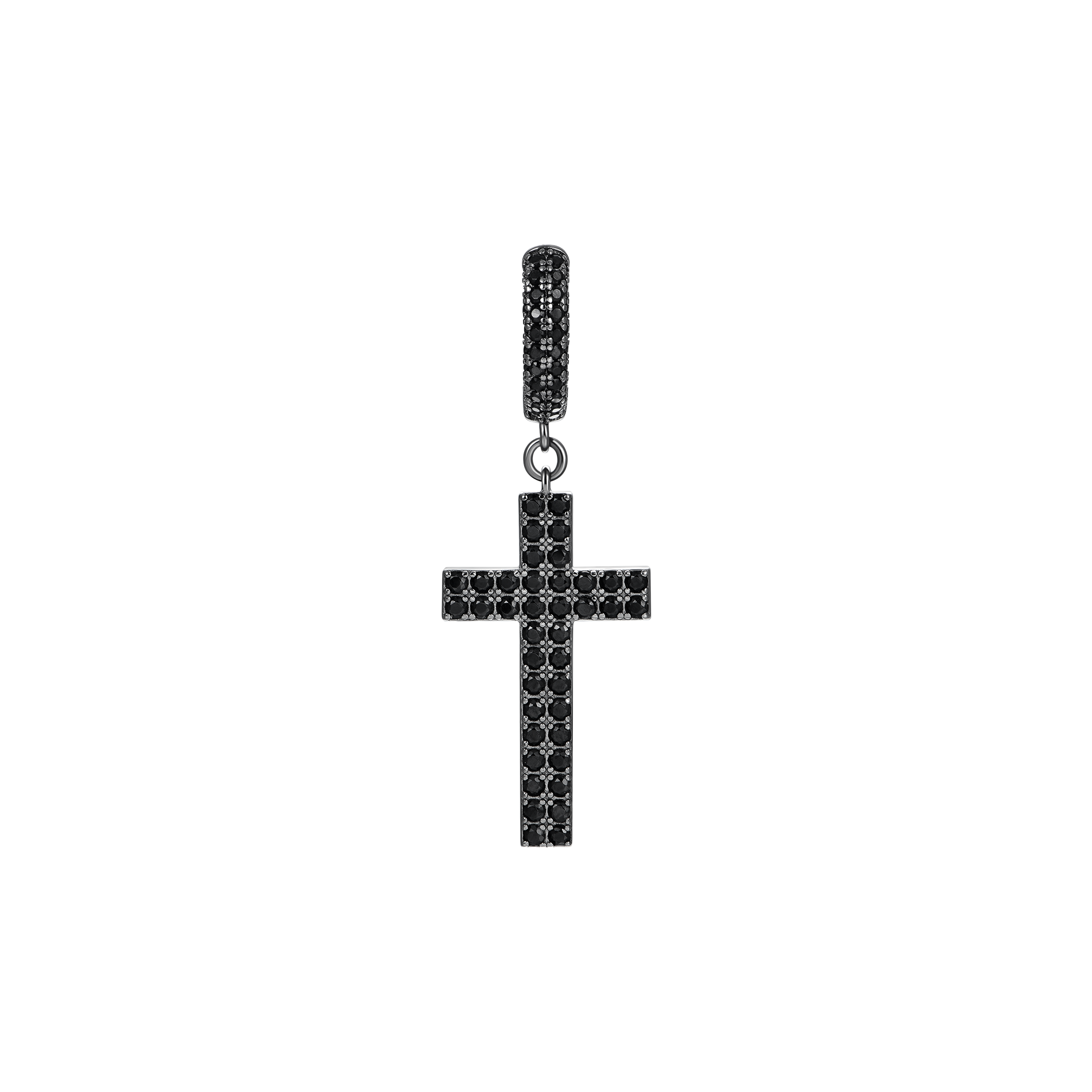 Cross Dangly Earring - Single