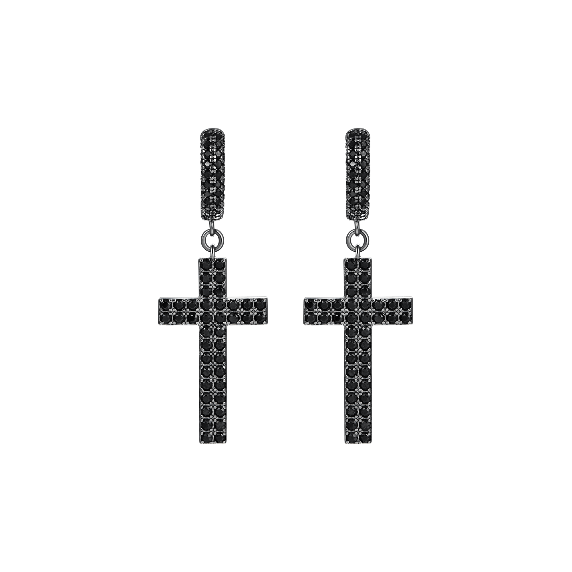 Cross Dangly Earring - Single