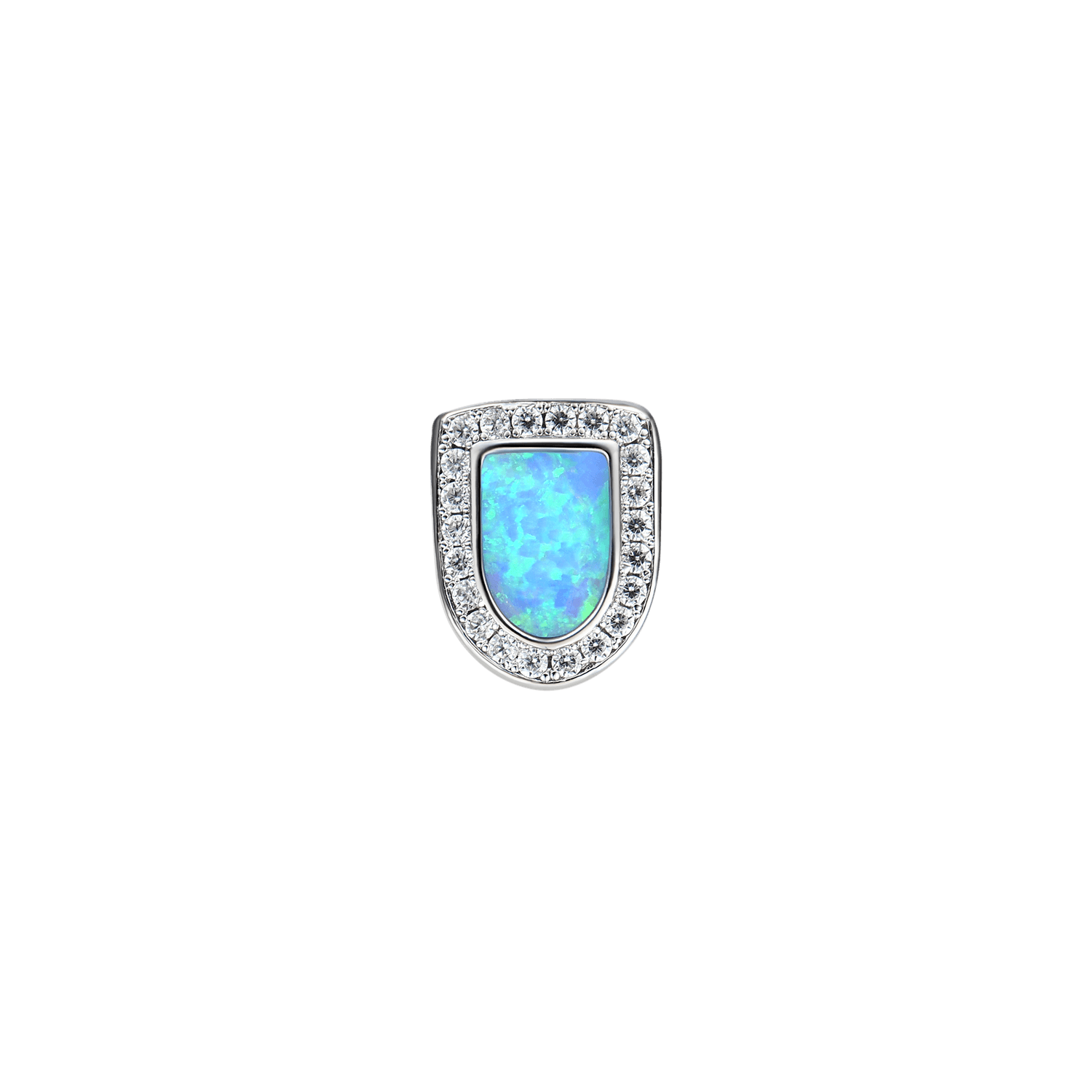 Pre-made Single/Double Cap Opal Grillz