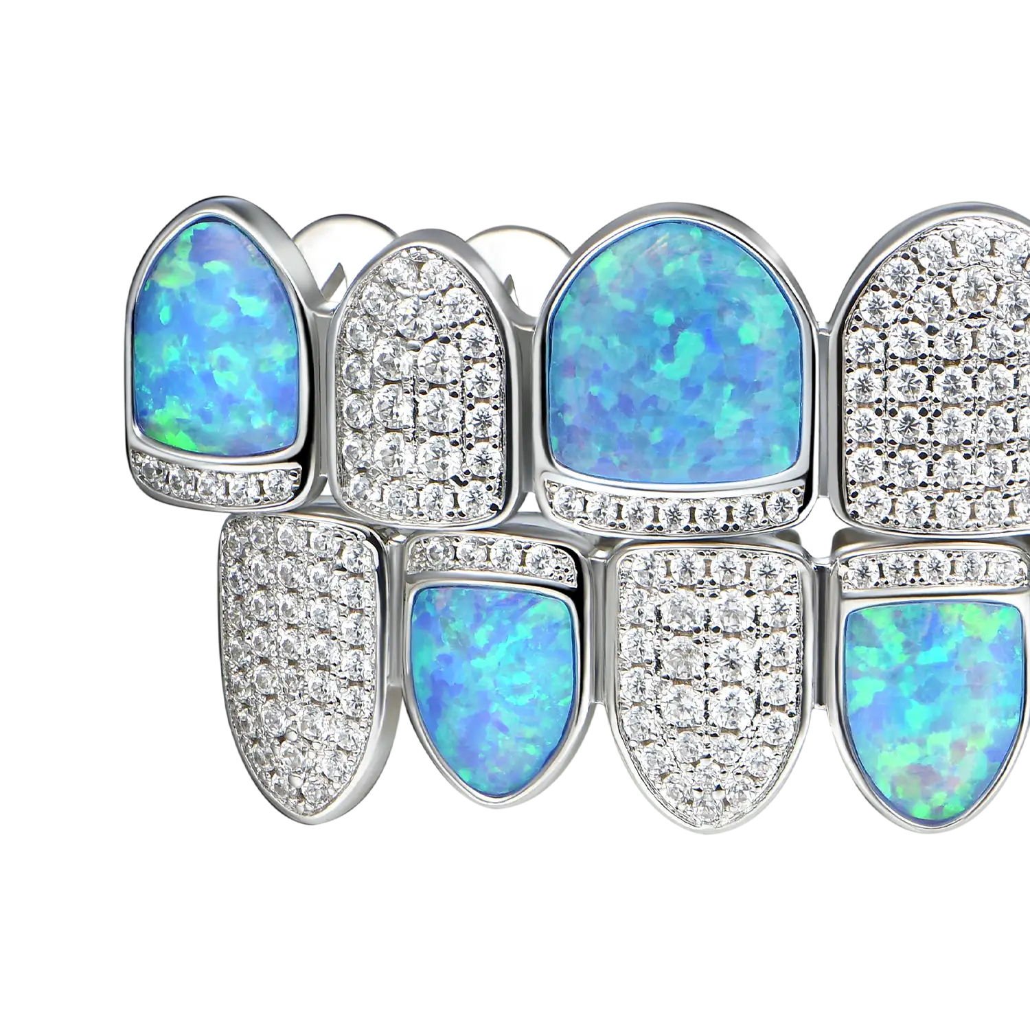Pre-made Opal Grillz