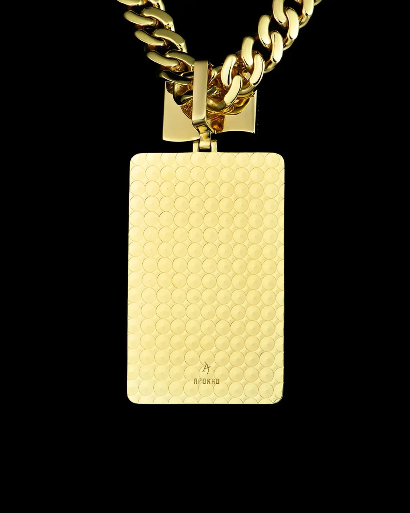 APORRO Premium Custom 3D Iced Dogtag pendant