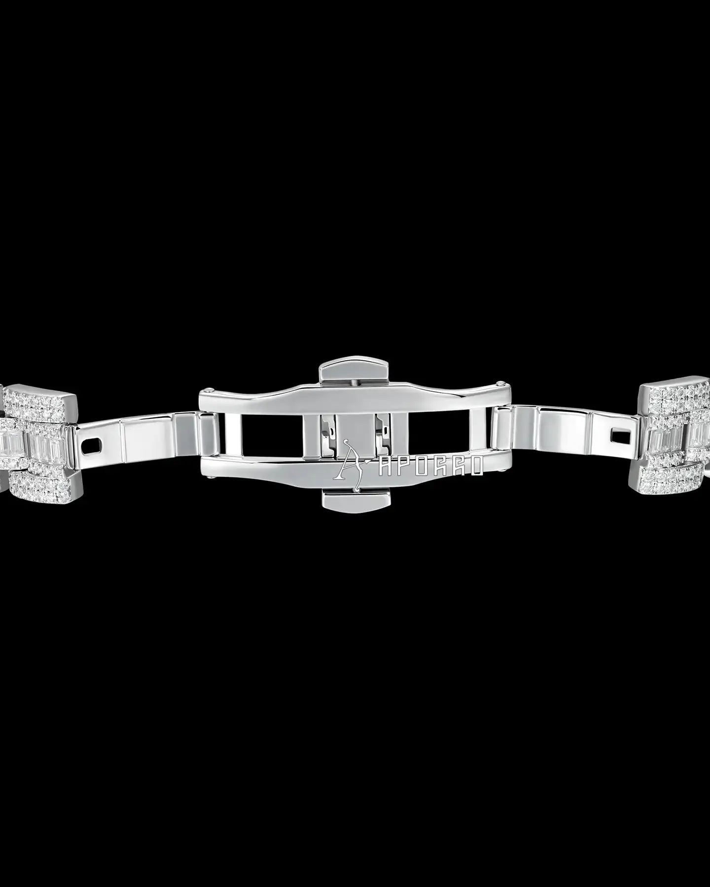 APORRO Premium Custom Iced Watch style Bracelet
