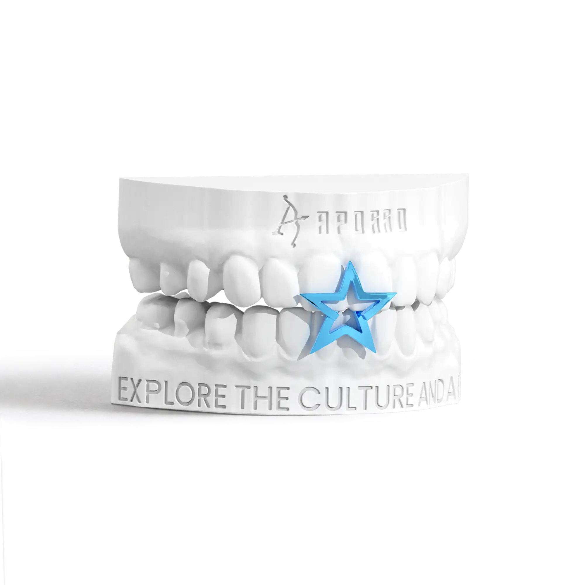 Hollow Star-Pattern Grillz