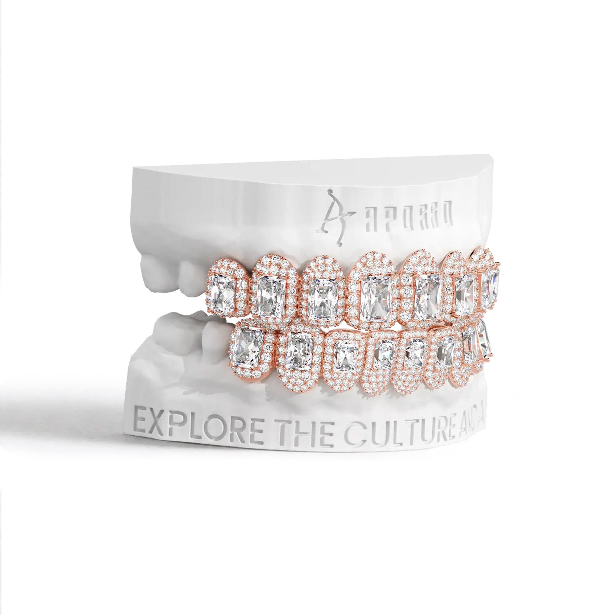 Custom Emerald Frame Grillz