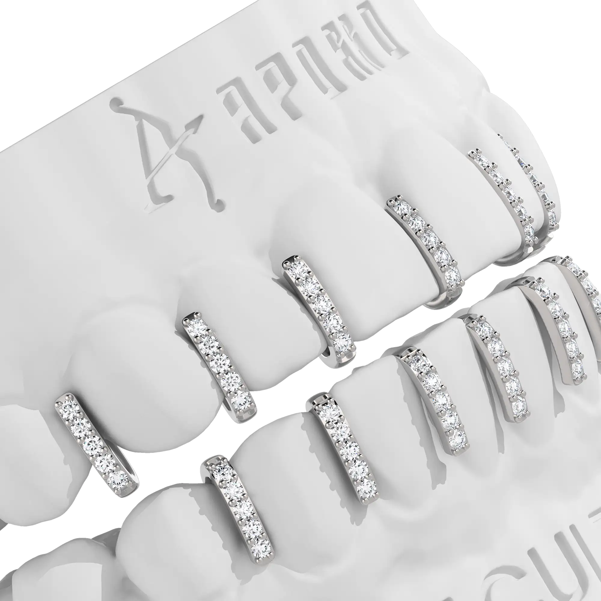 Custom Sparkling Dental Grillz