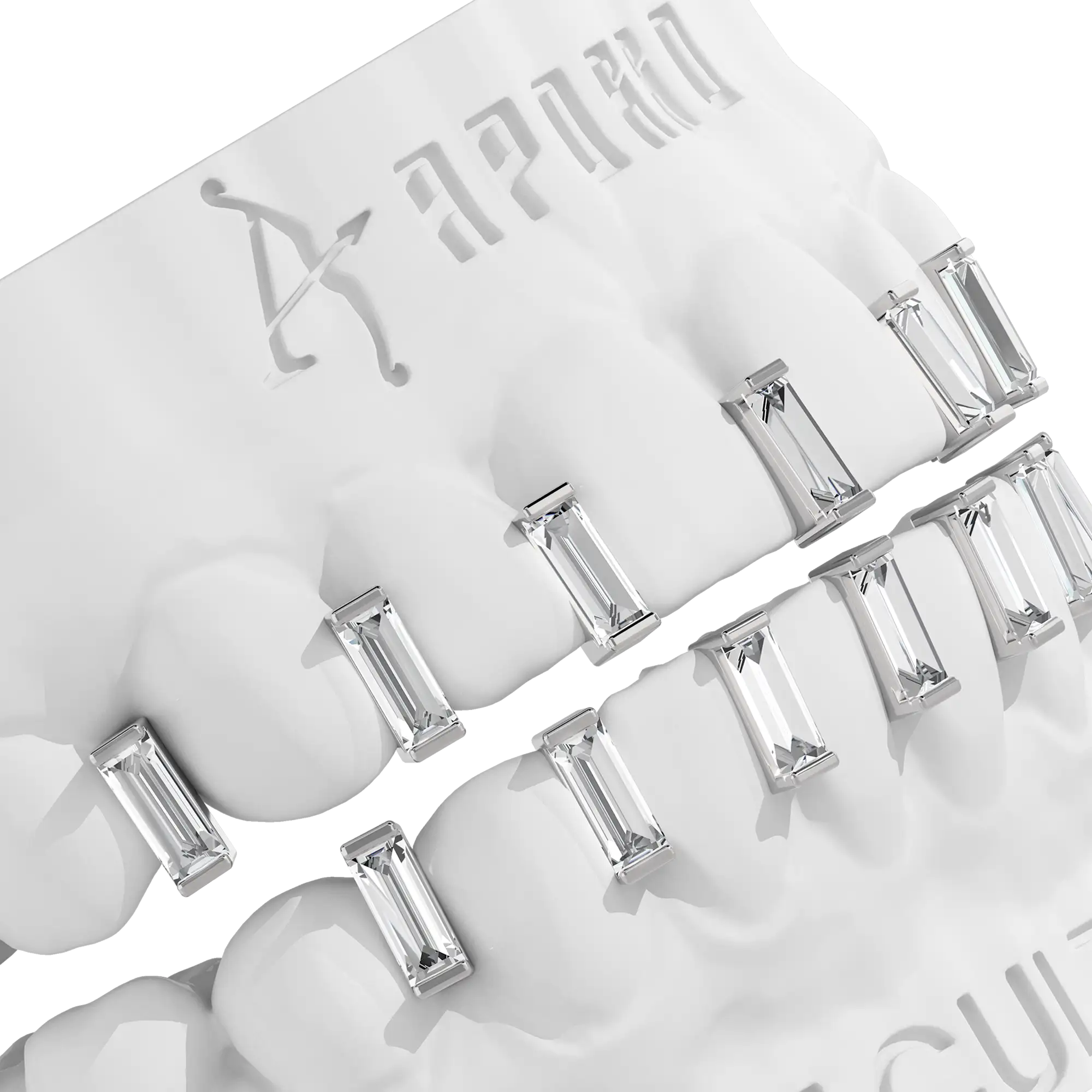 Custom Iced Gap Grillz