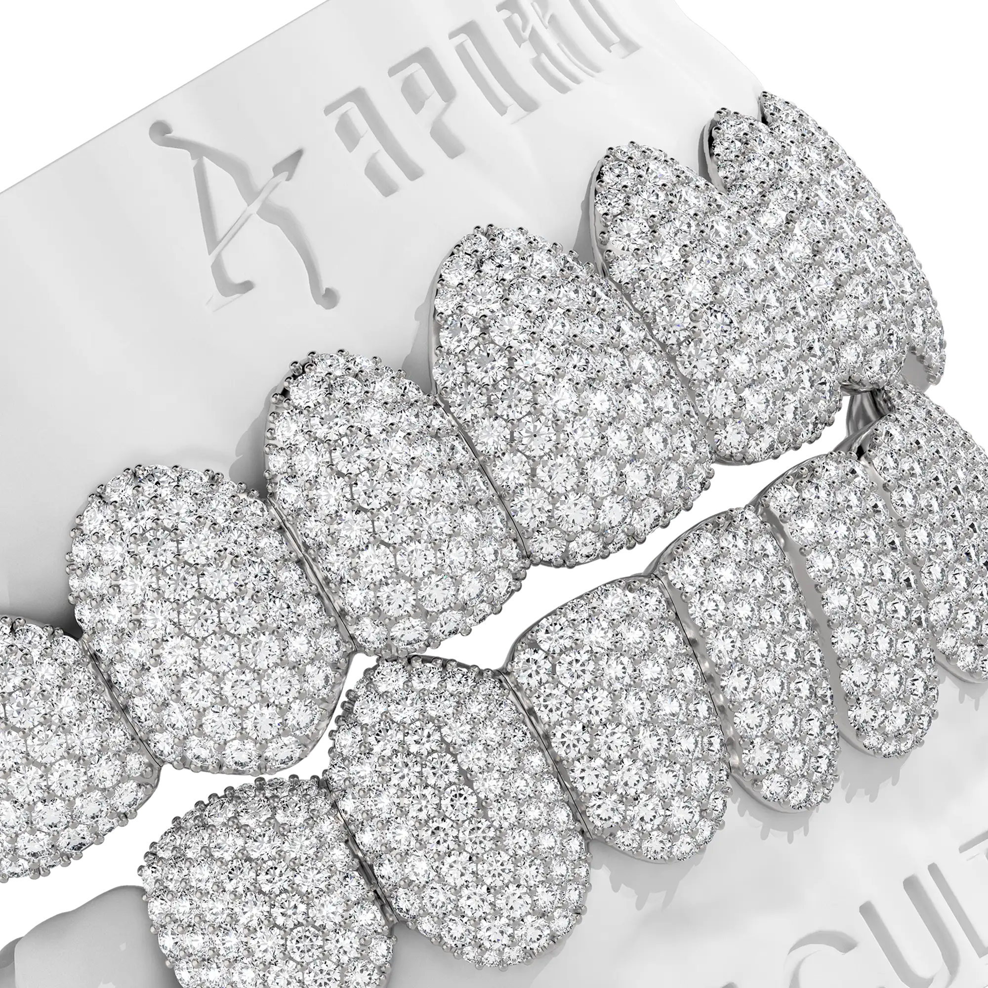 Custom Sparkling Honeycomb Grillz