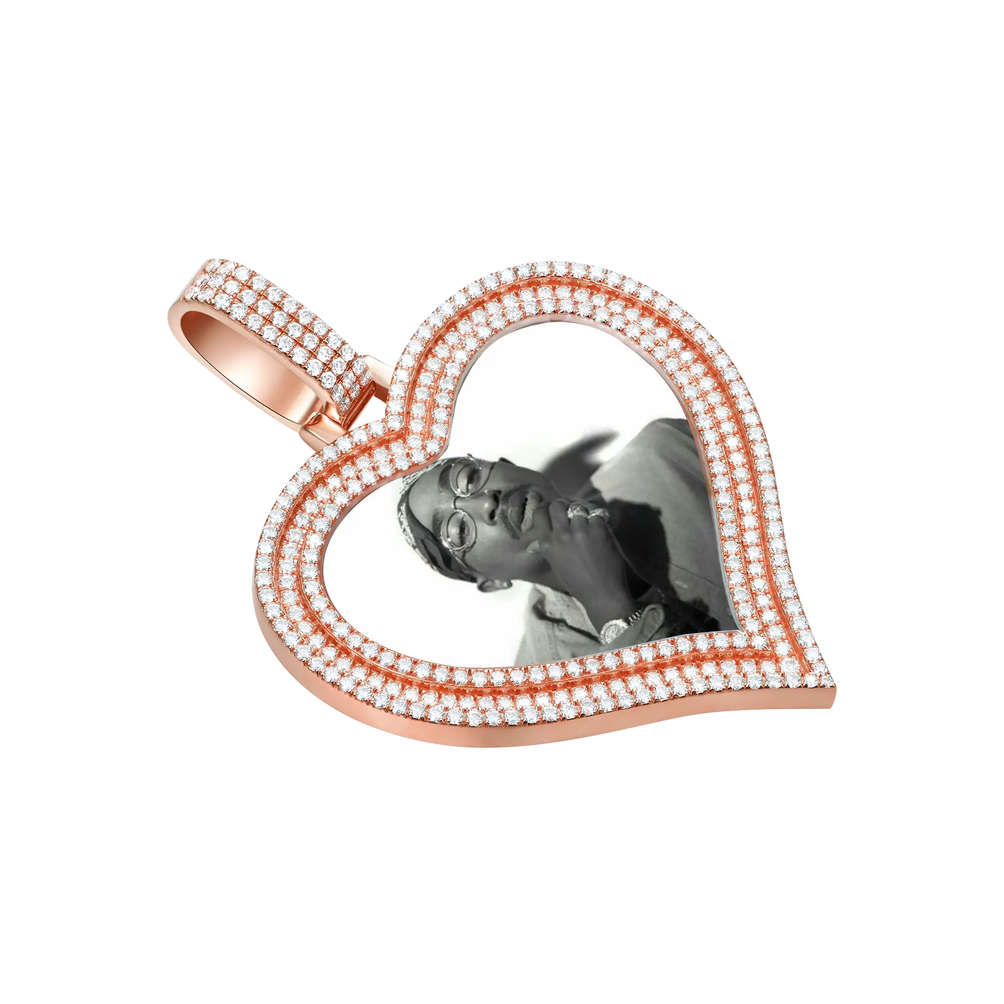 Love Photo Frame Pendant - 51mm