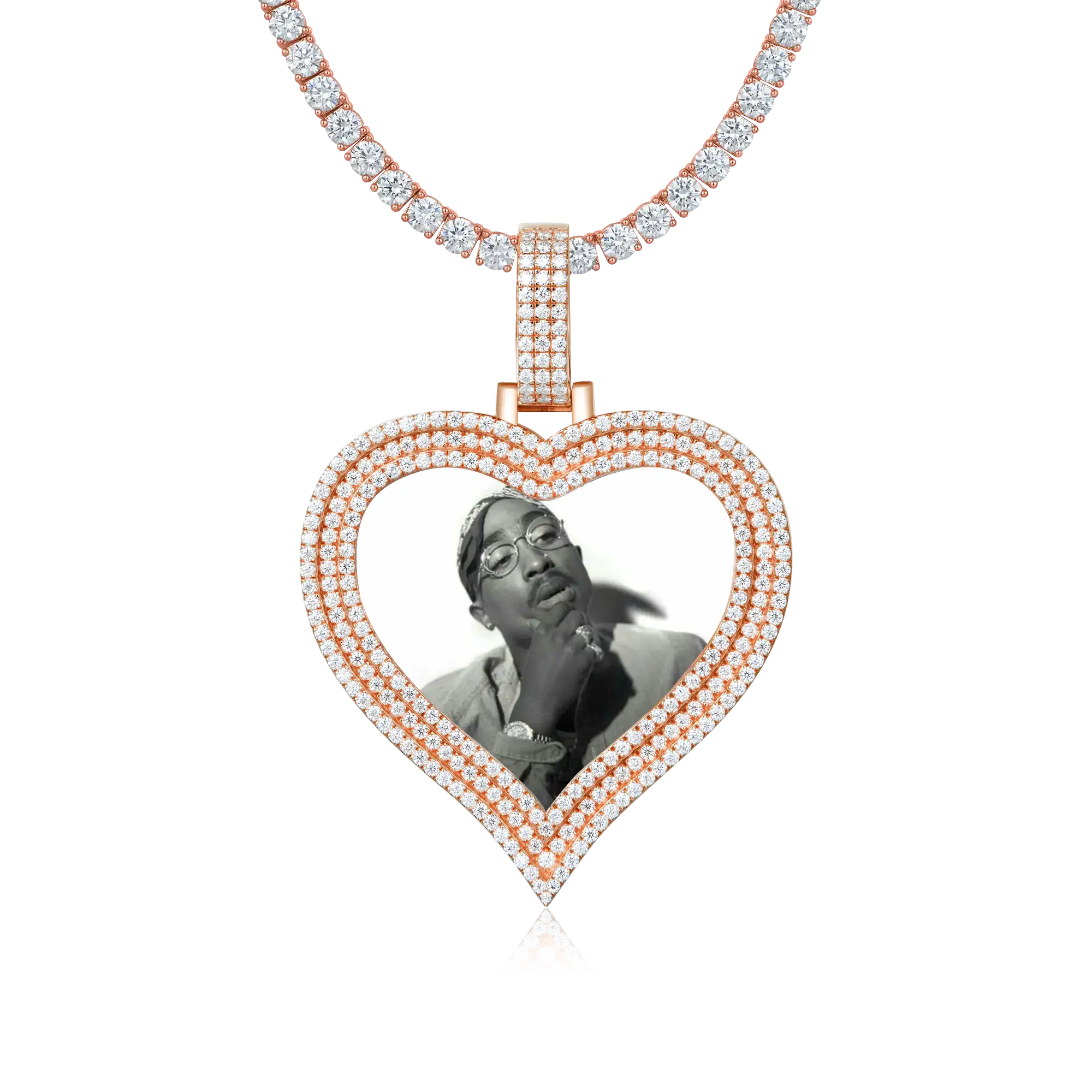 Love Photo Frame Pendant - 51mm