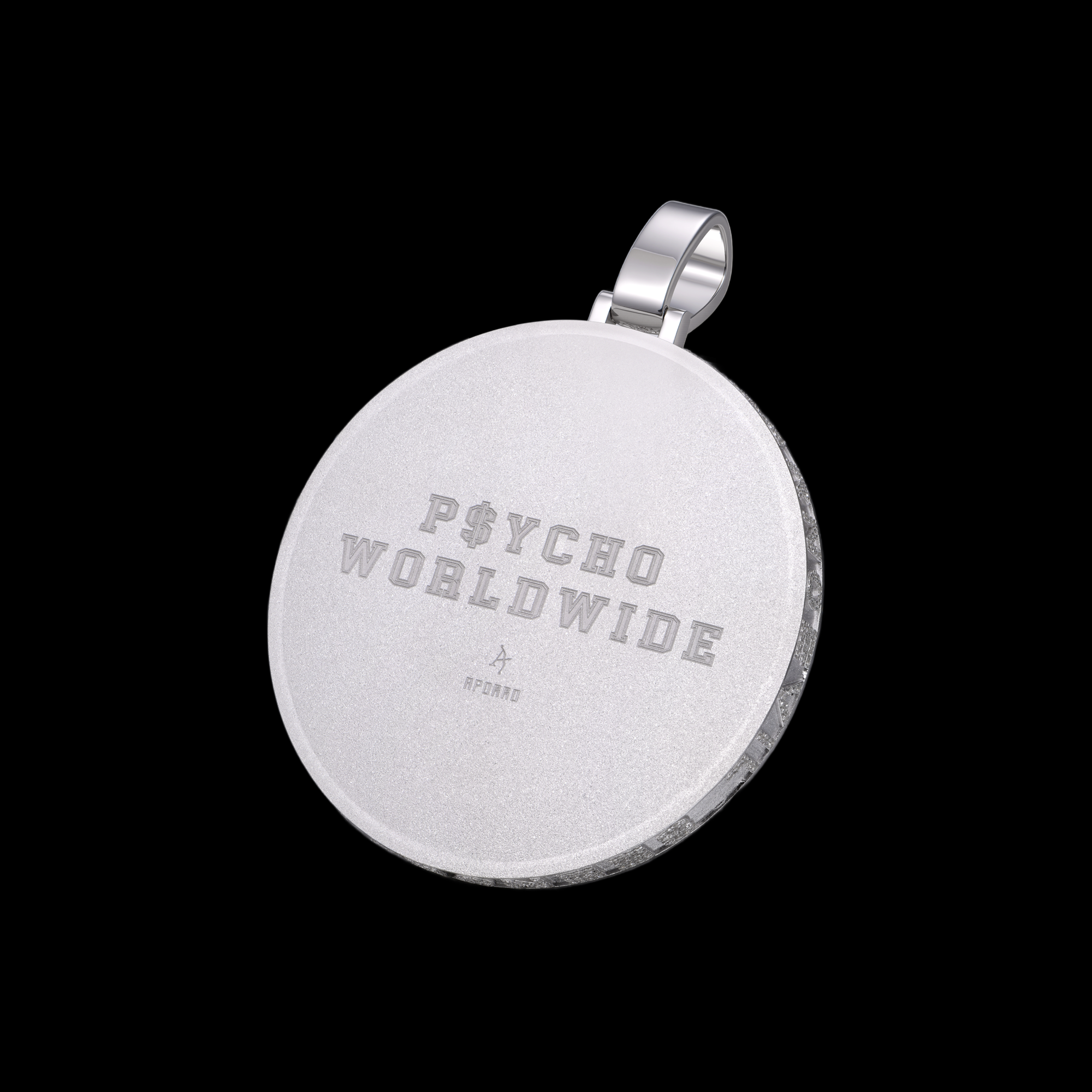 APORRO Premium Custom 3D Iced Skull Pendant