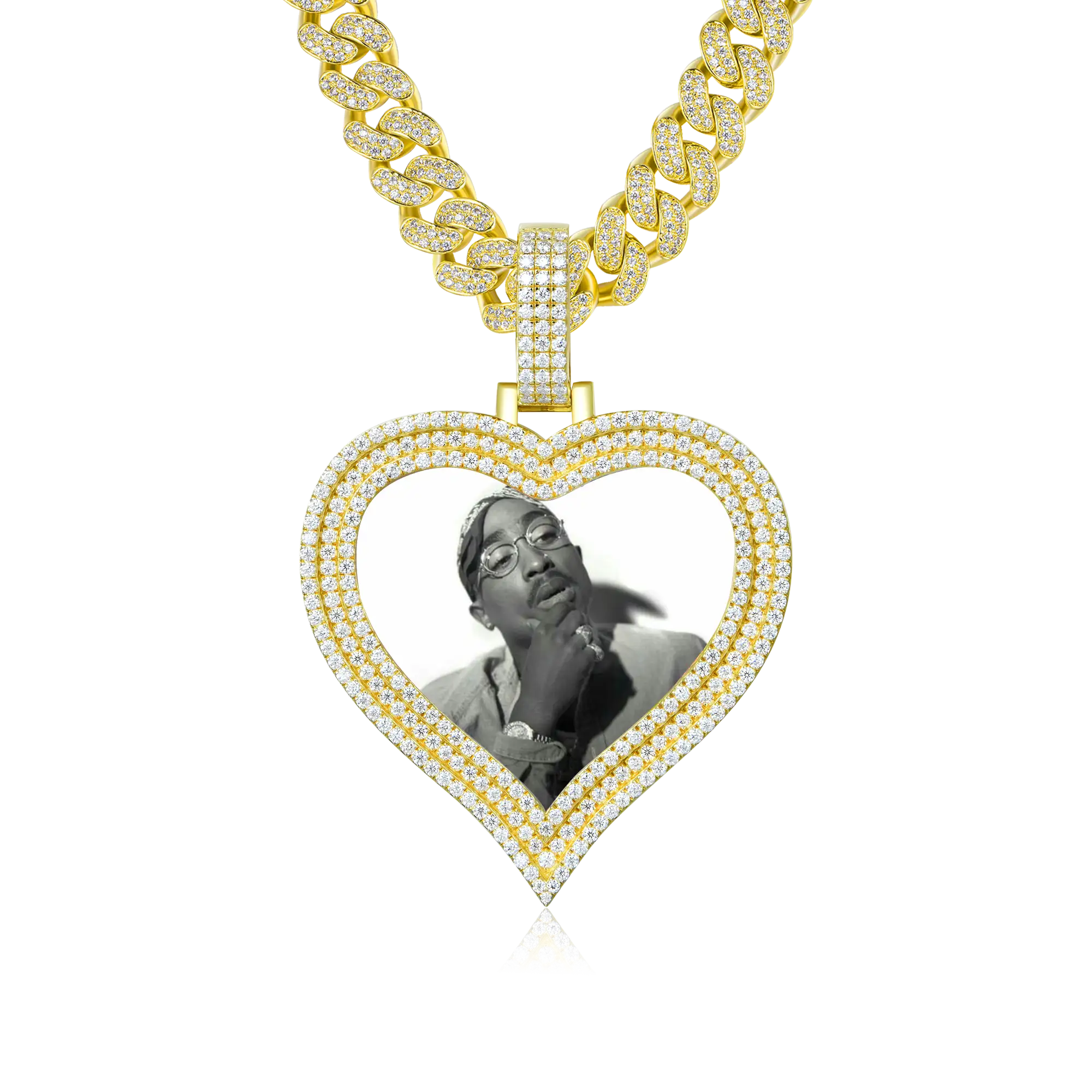Love Photo Frame Pendant - 51mm