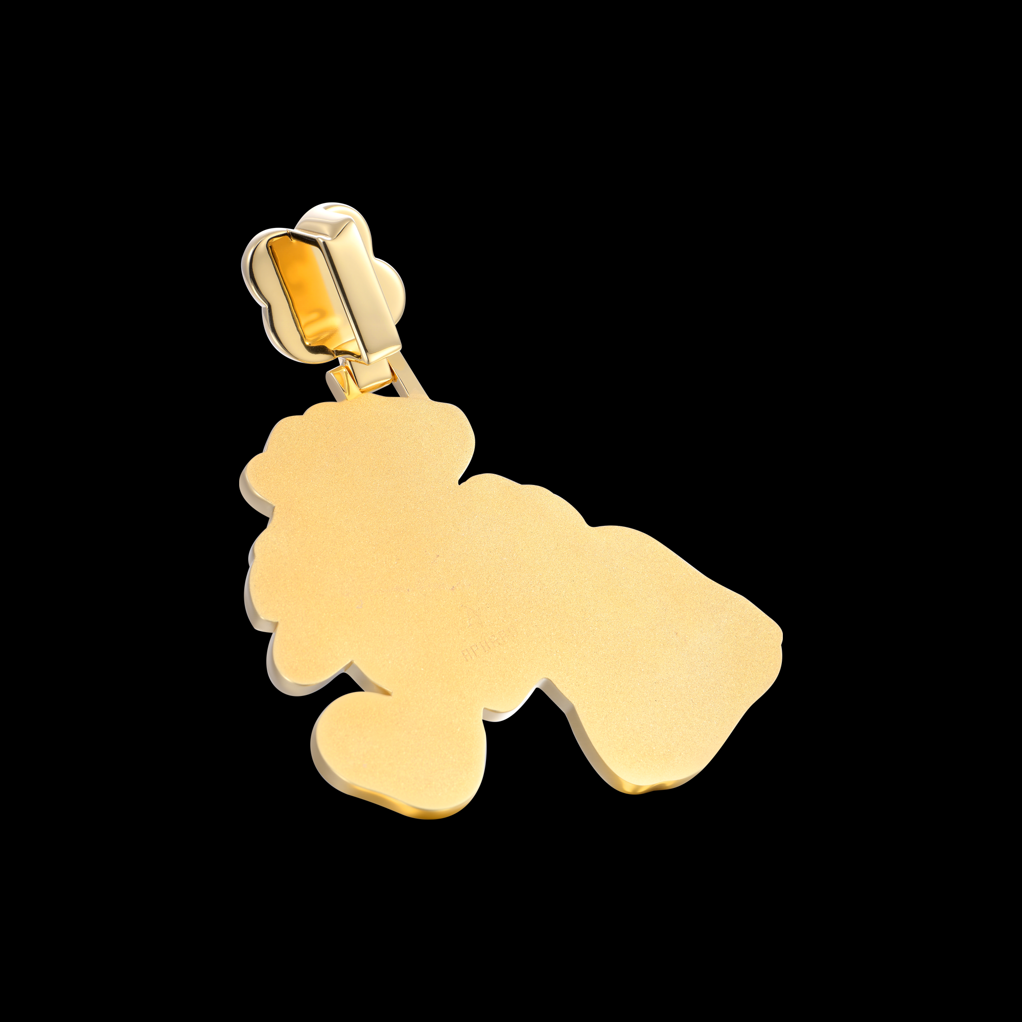 APORRO Premium Custom 3D Iced Money Bag Logo Pendant