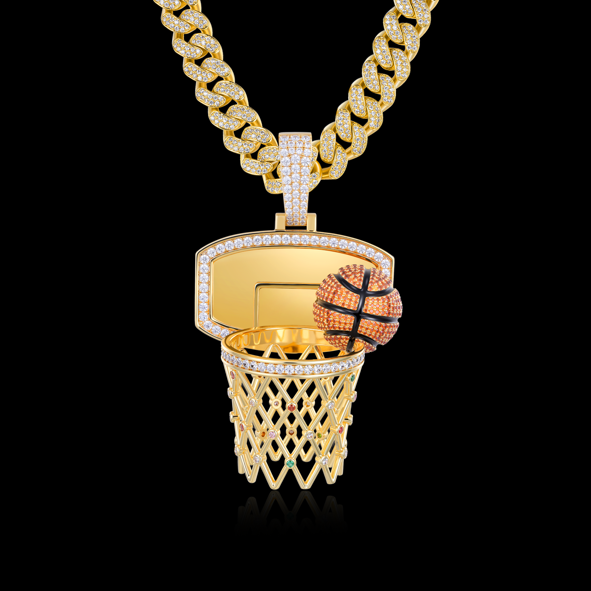 APORRO Premium Custom Basketball Hoop Pendant