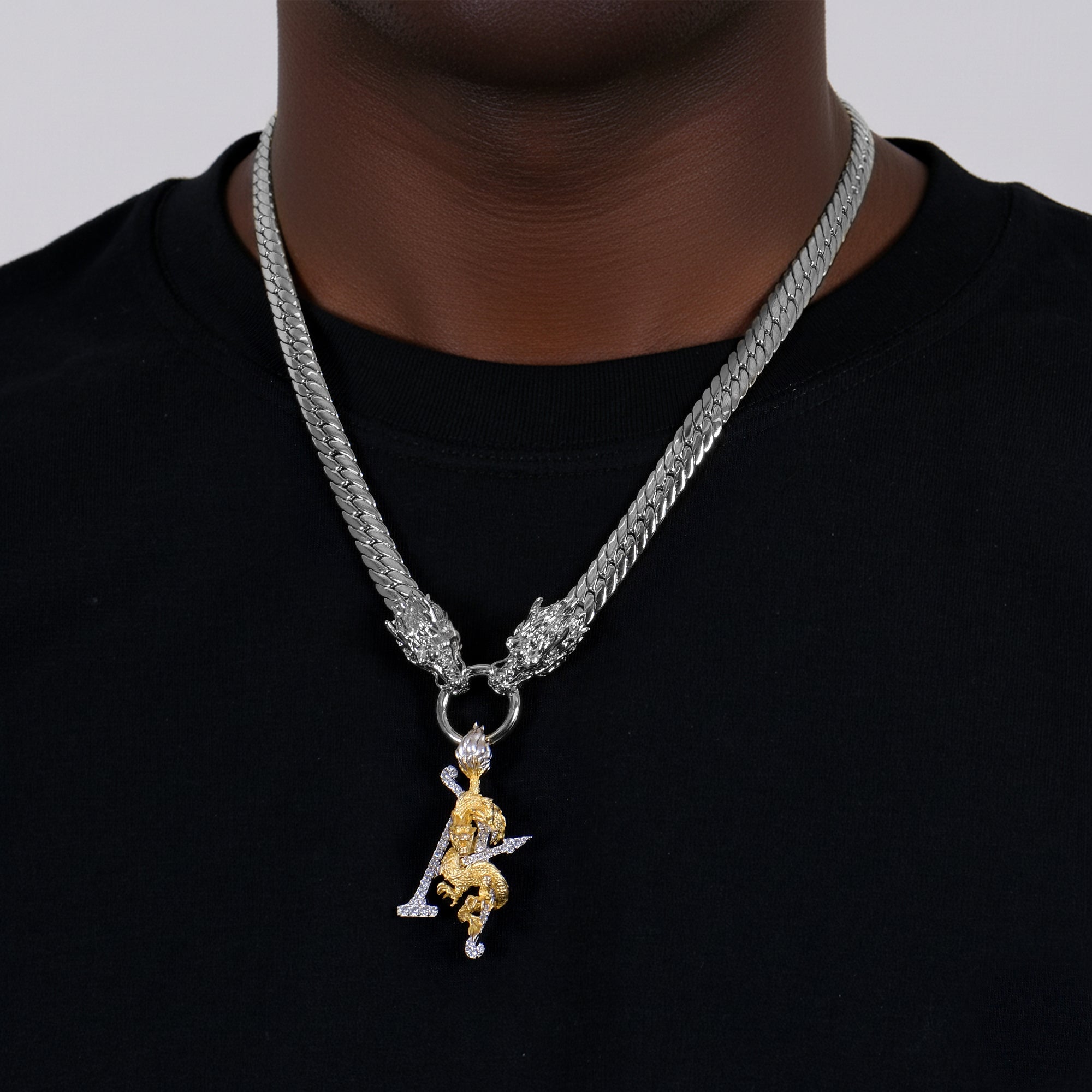 WONG Double Dragon Miami Cuban Chain - 8mm