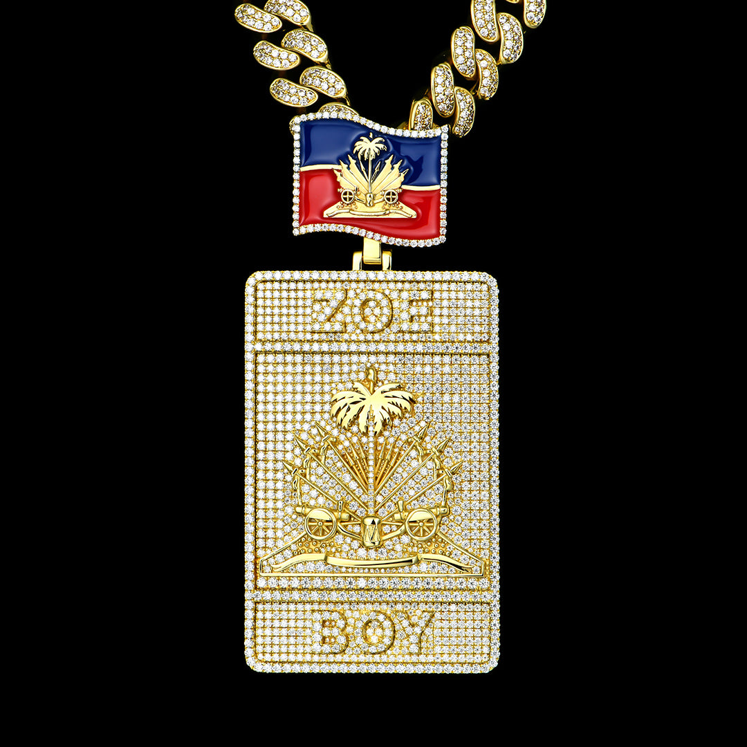 APORRO Premium Custom 3D Dogtag pendant