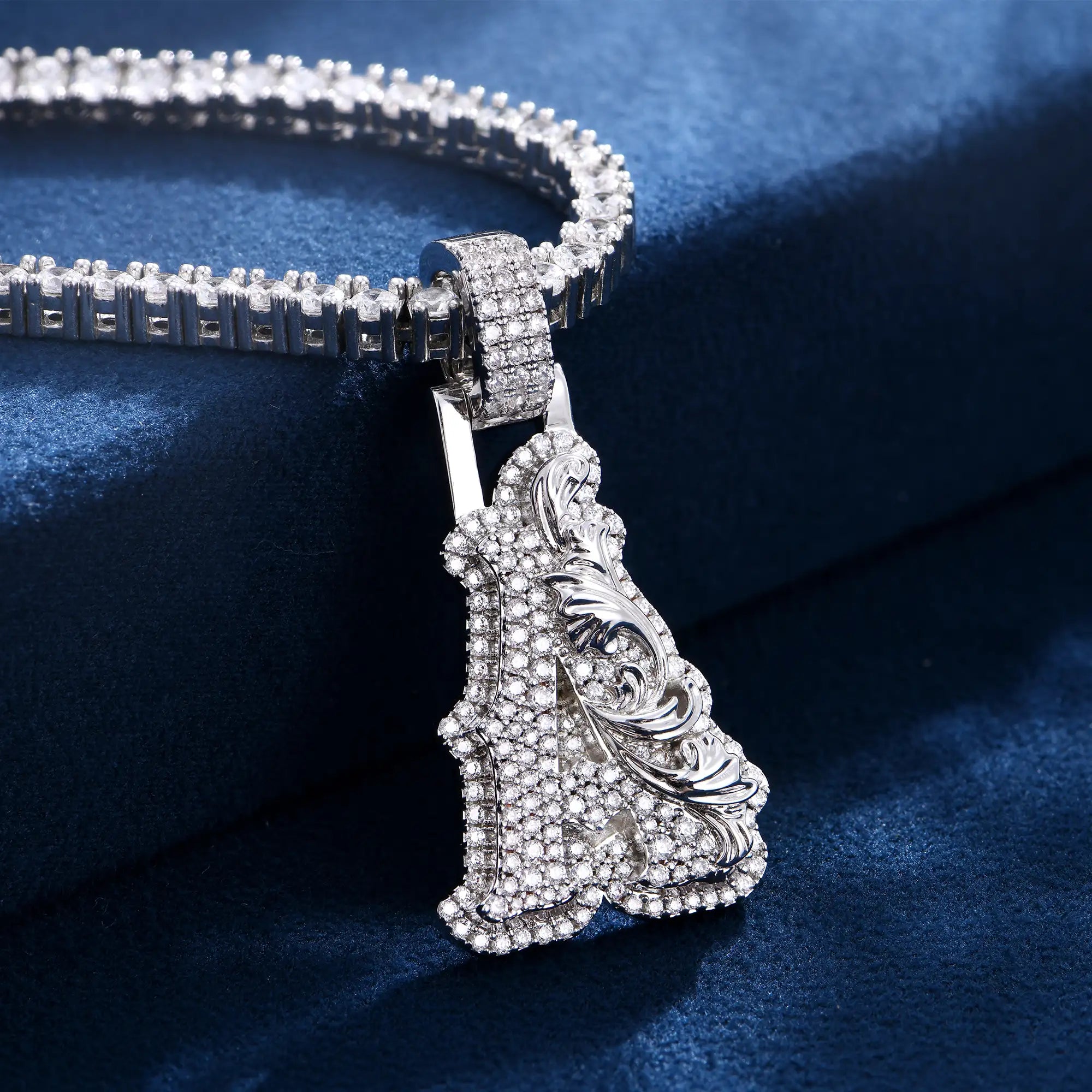 Custom Scroll Script Pendant
