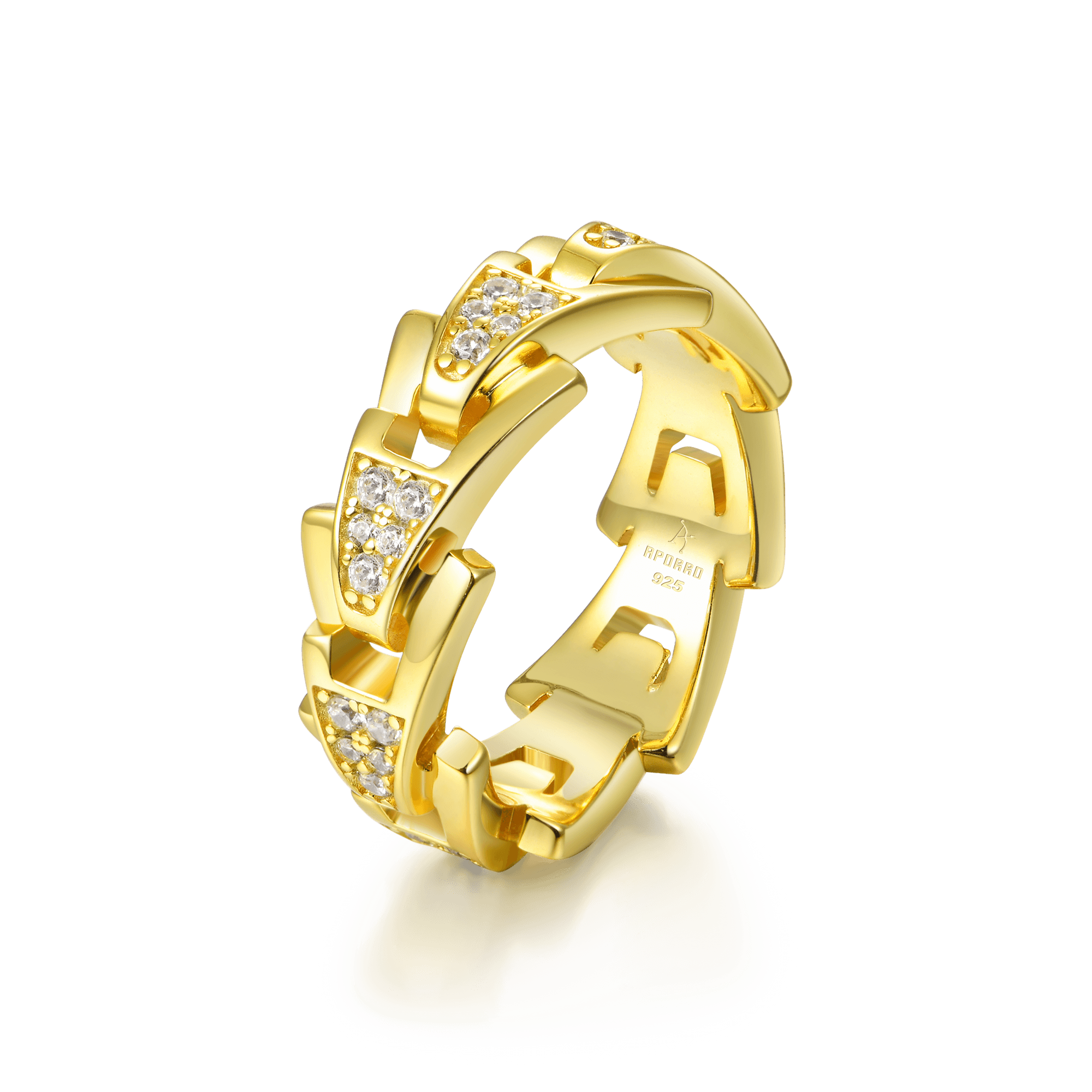 Aporro A® Iced Out Ring - 8mm