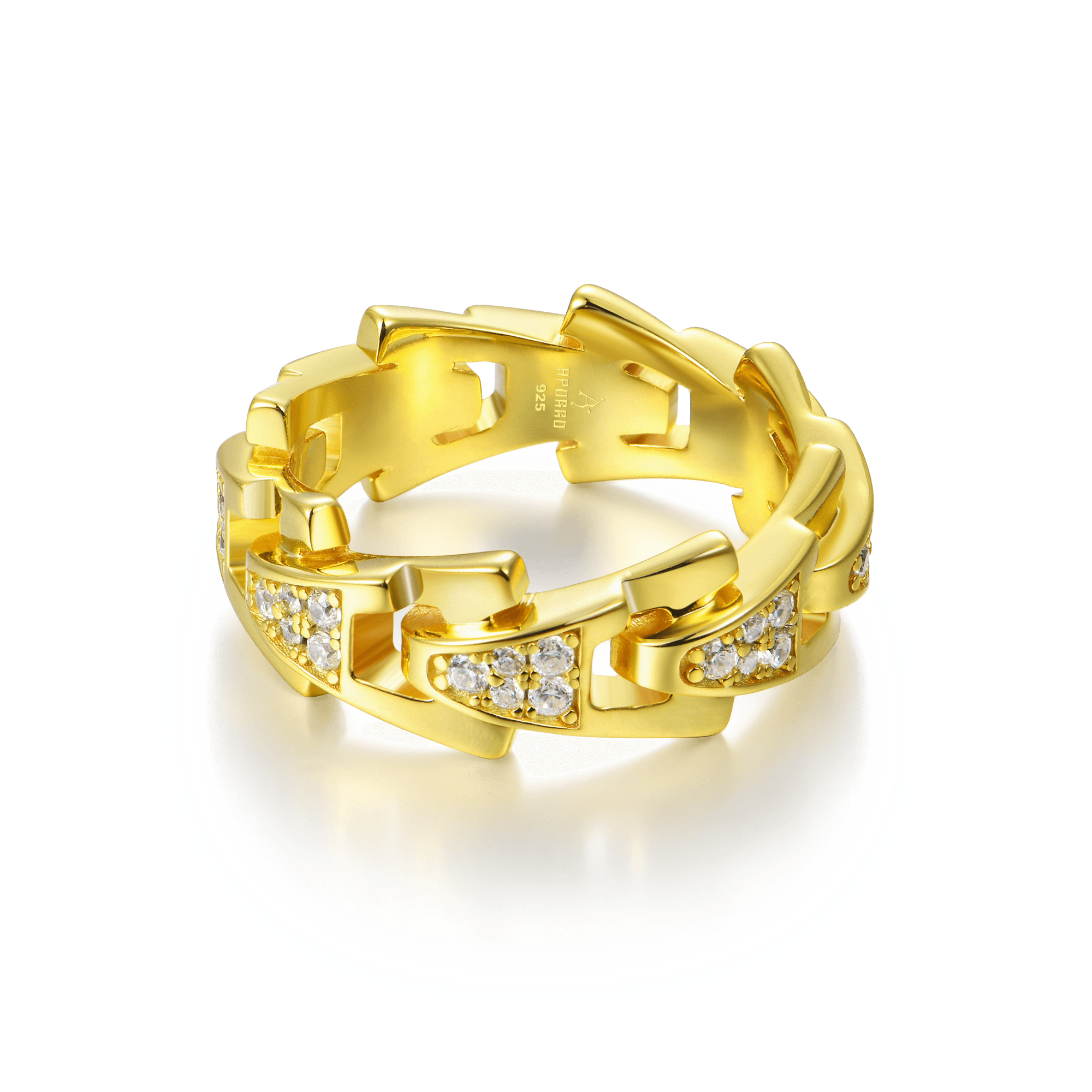 Aporro A® Iced Out Ring - 8mm