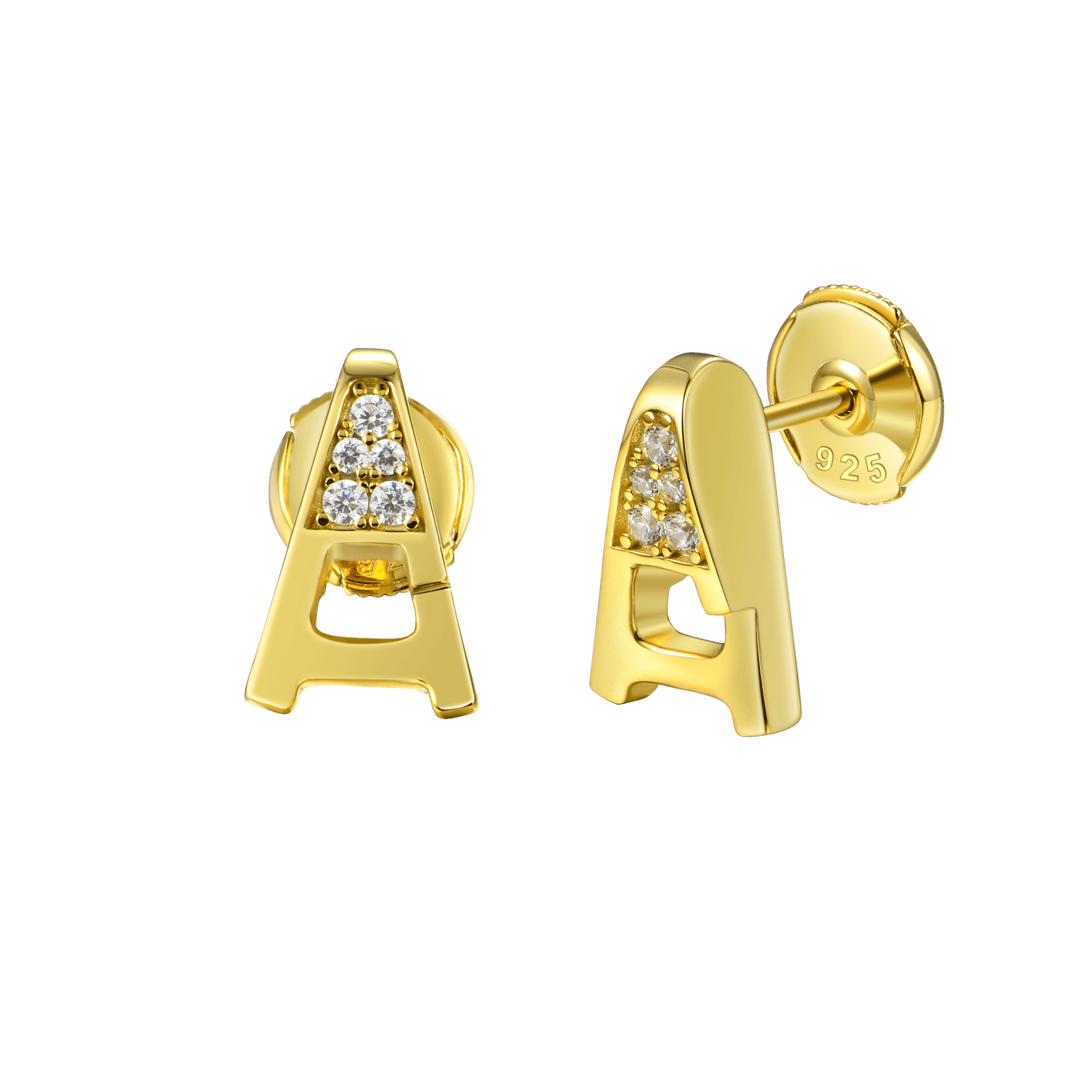 Aporro A® Stud Earrings - Pair