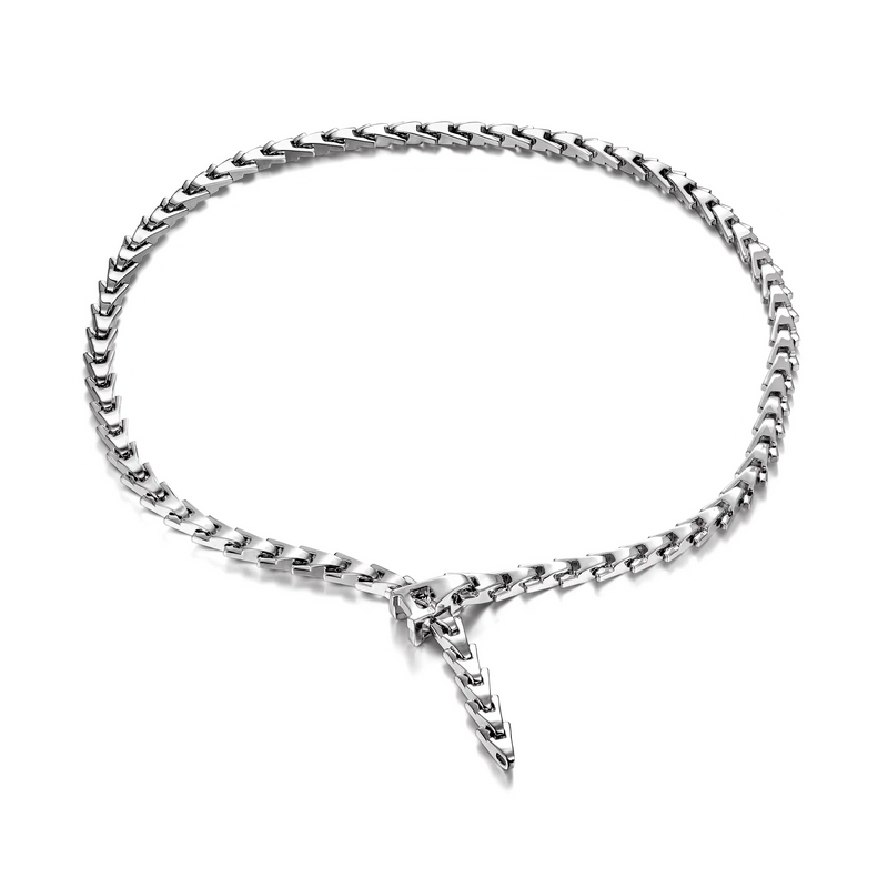 Aporro A® Miami Adjustable Snake Necklace - 8mm - APORRO