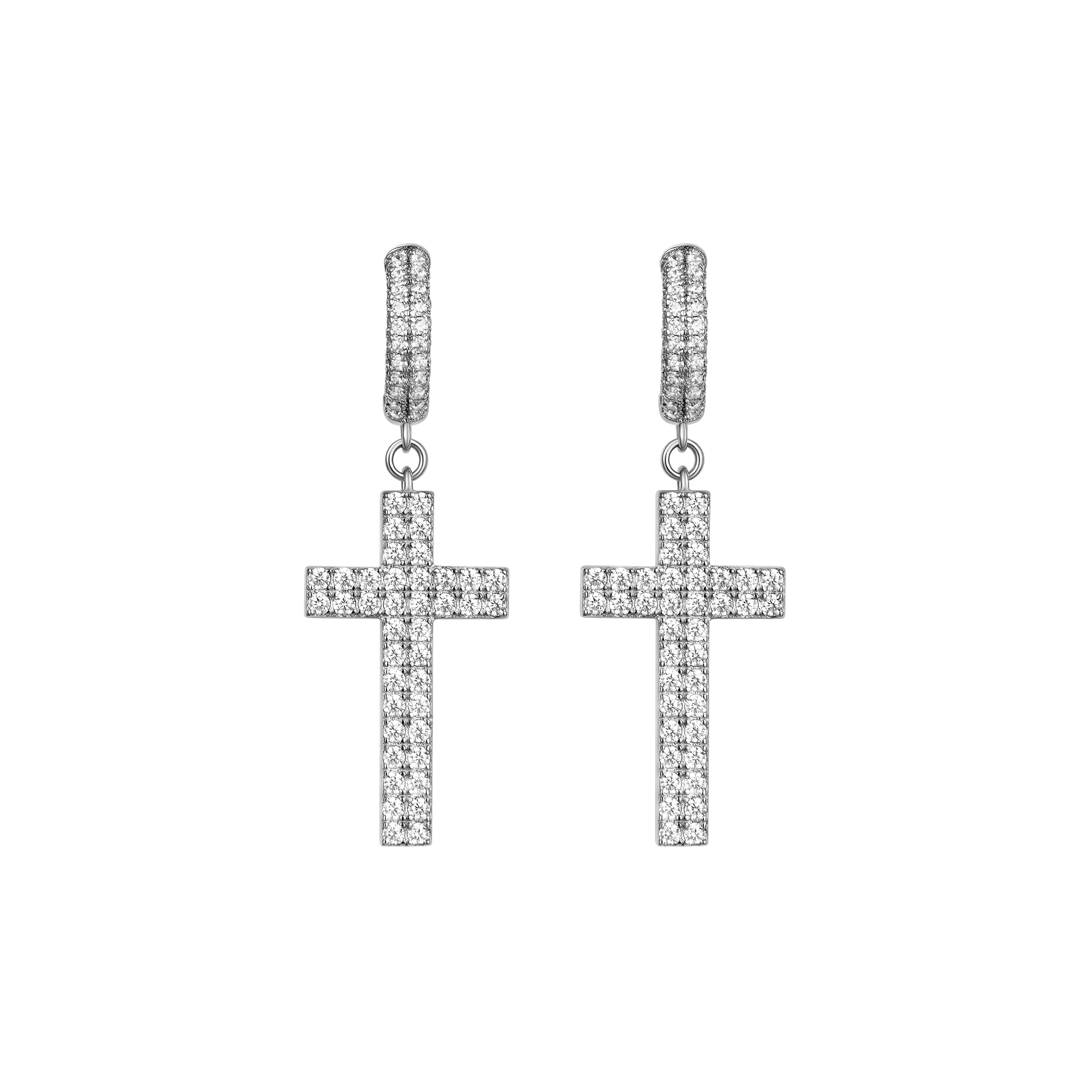 Single Cross Danly Earring