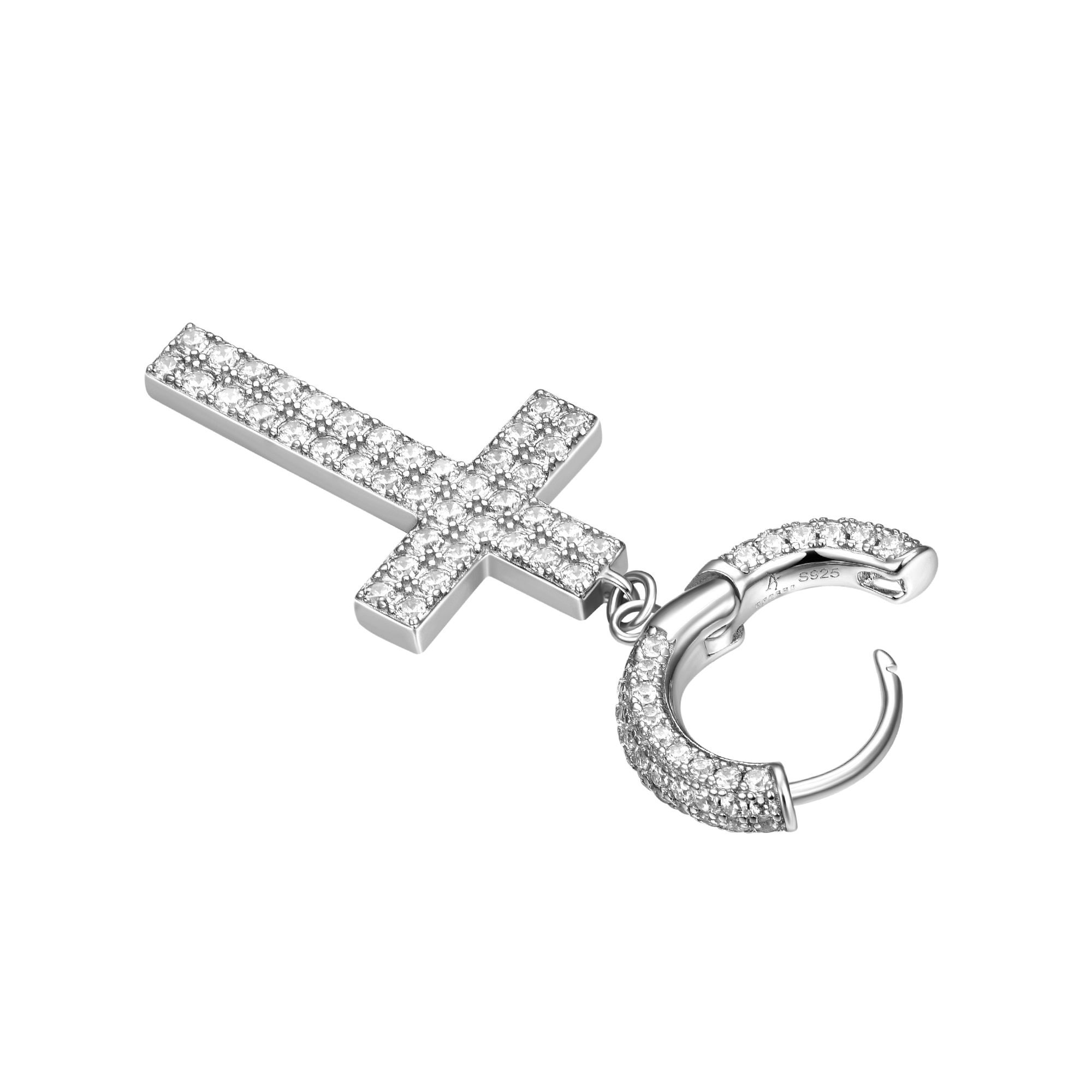 Single Cross Danly Earring