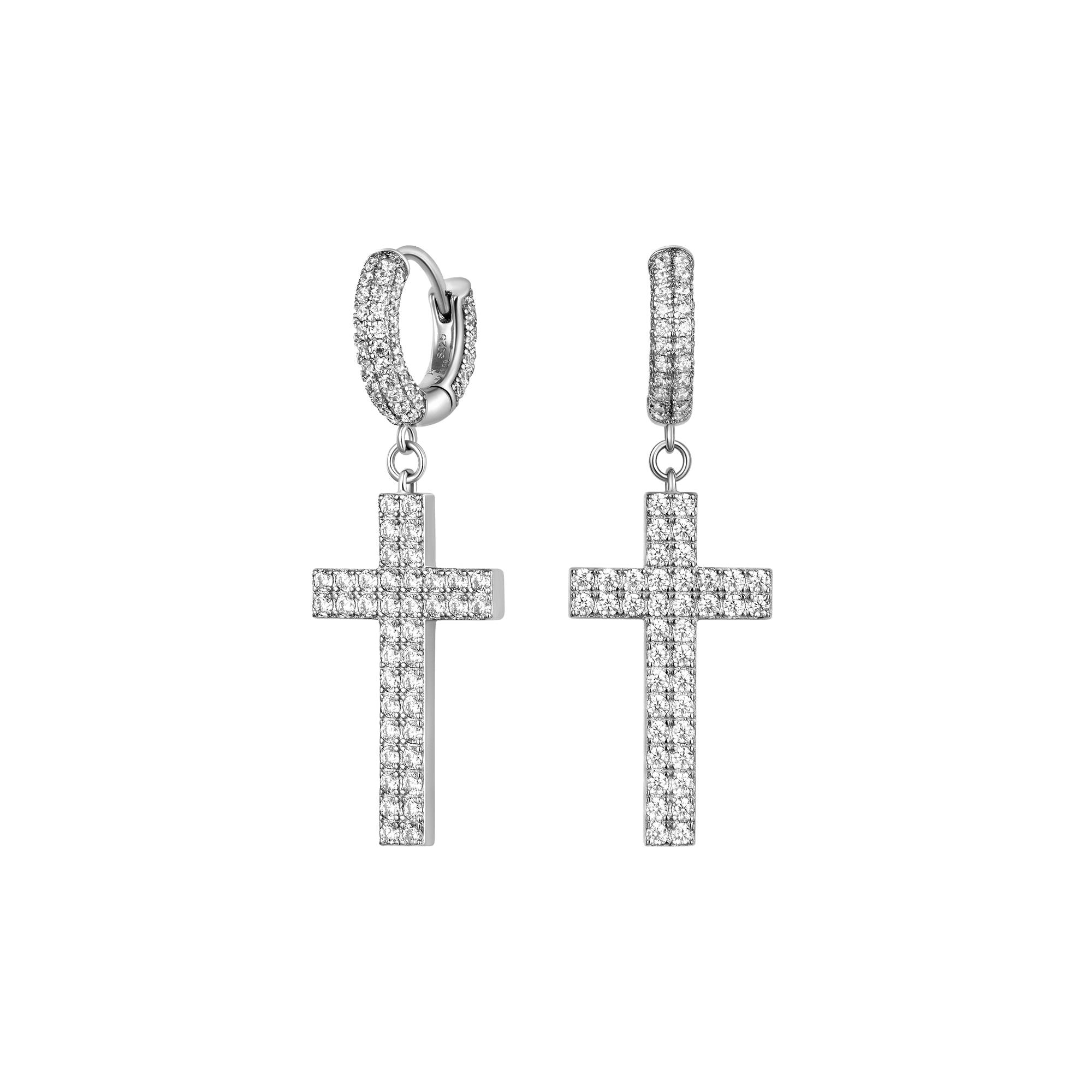 Single Cross Danly Earring
