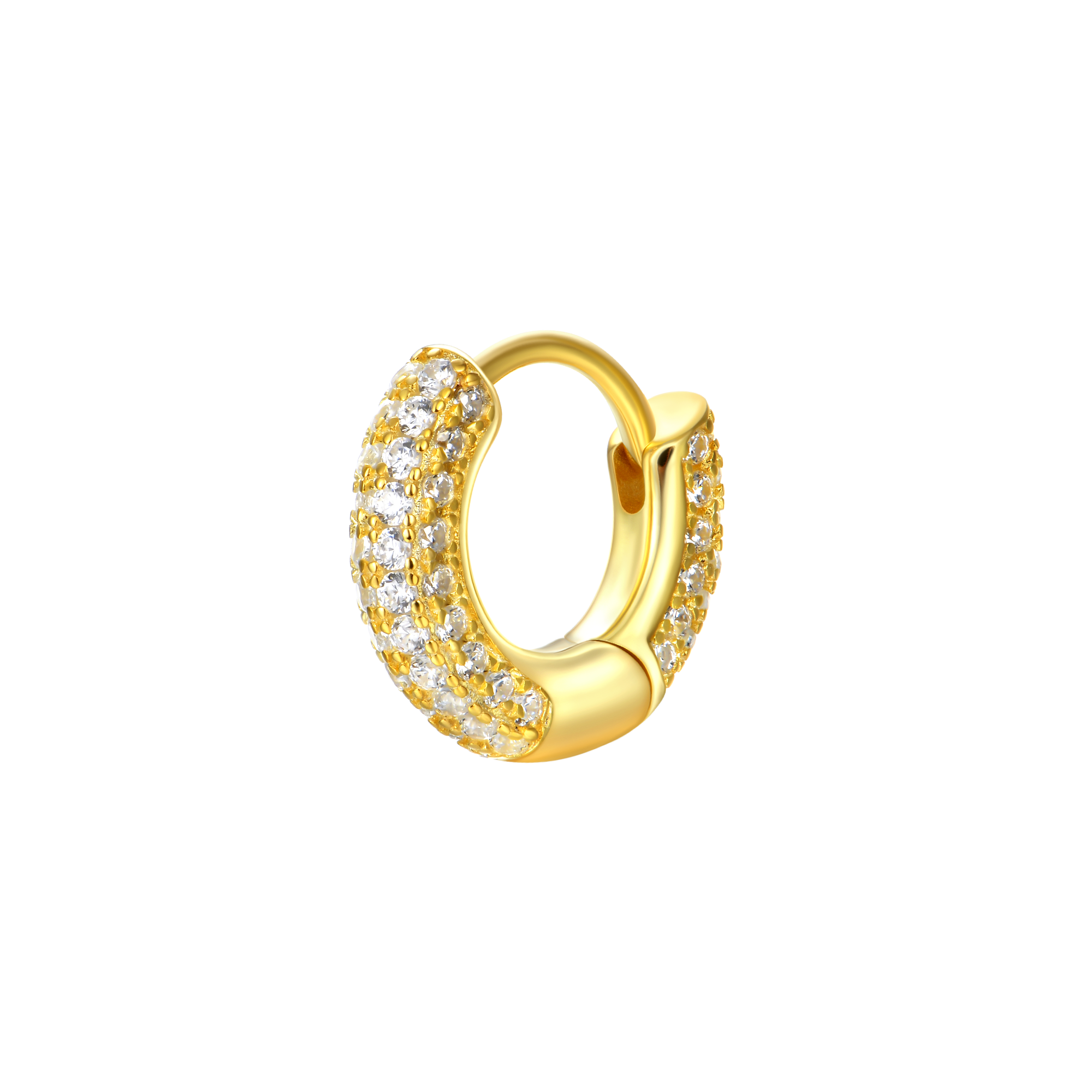 Circle Hoop Earring - Single