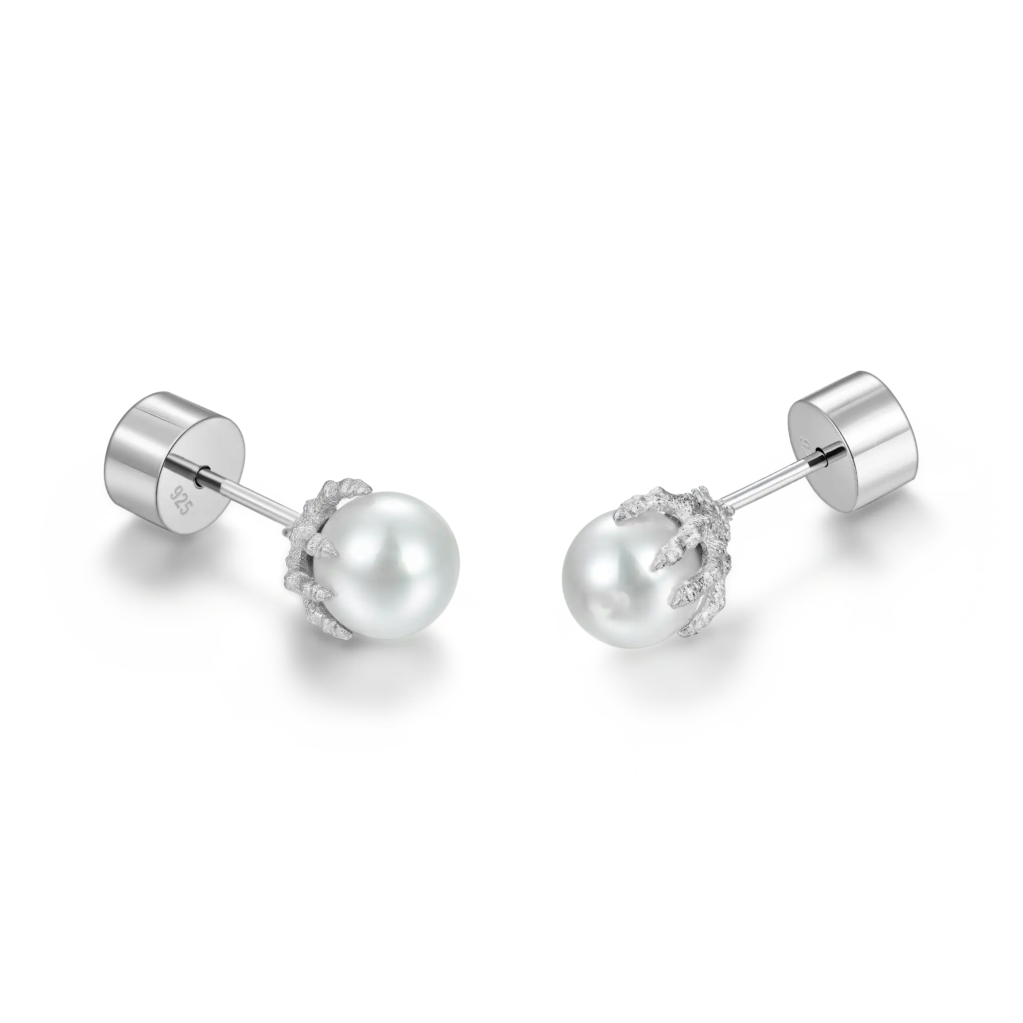 WONG Dragon Pearl Stud Earring