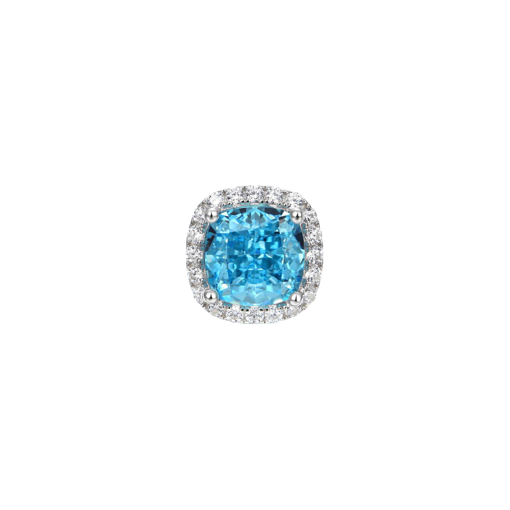 Crushed Ice Stud Earring - Single