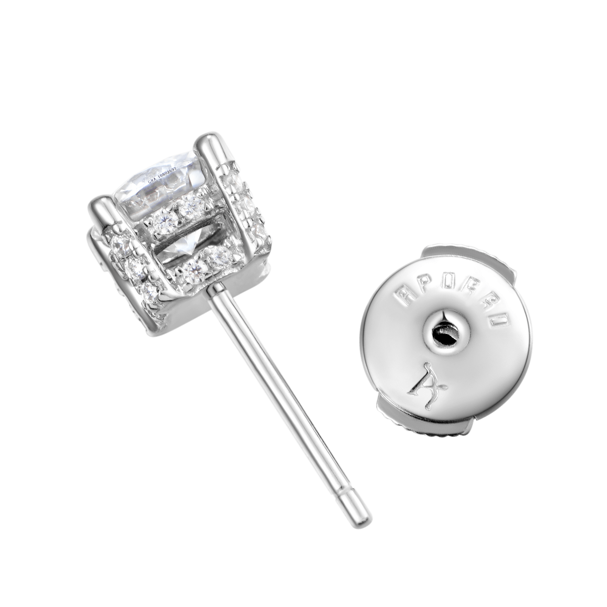 Moissanite S925 Premium Round Stud Earring