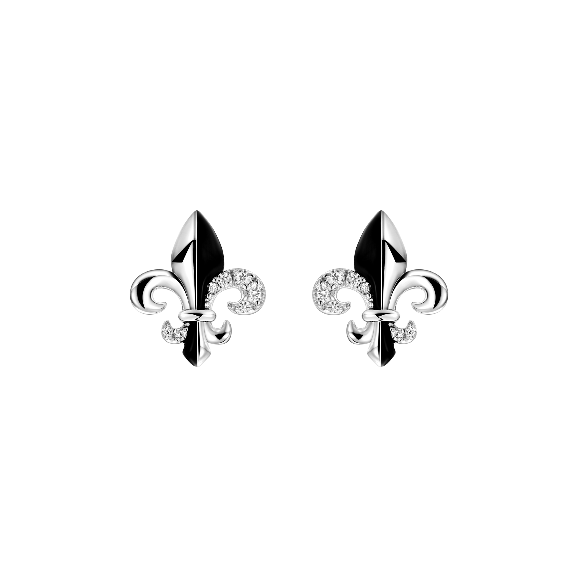 Fleur de lis Stud Earring - Single