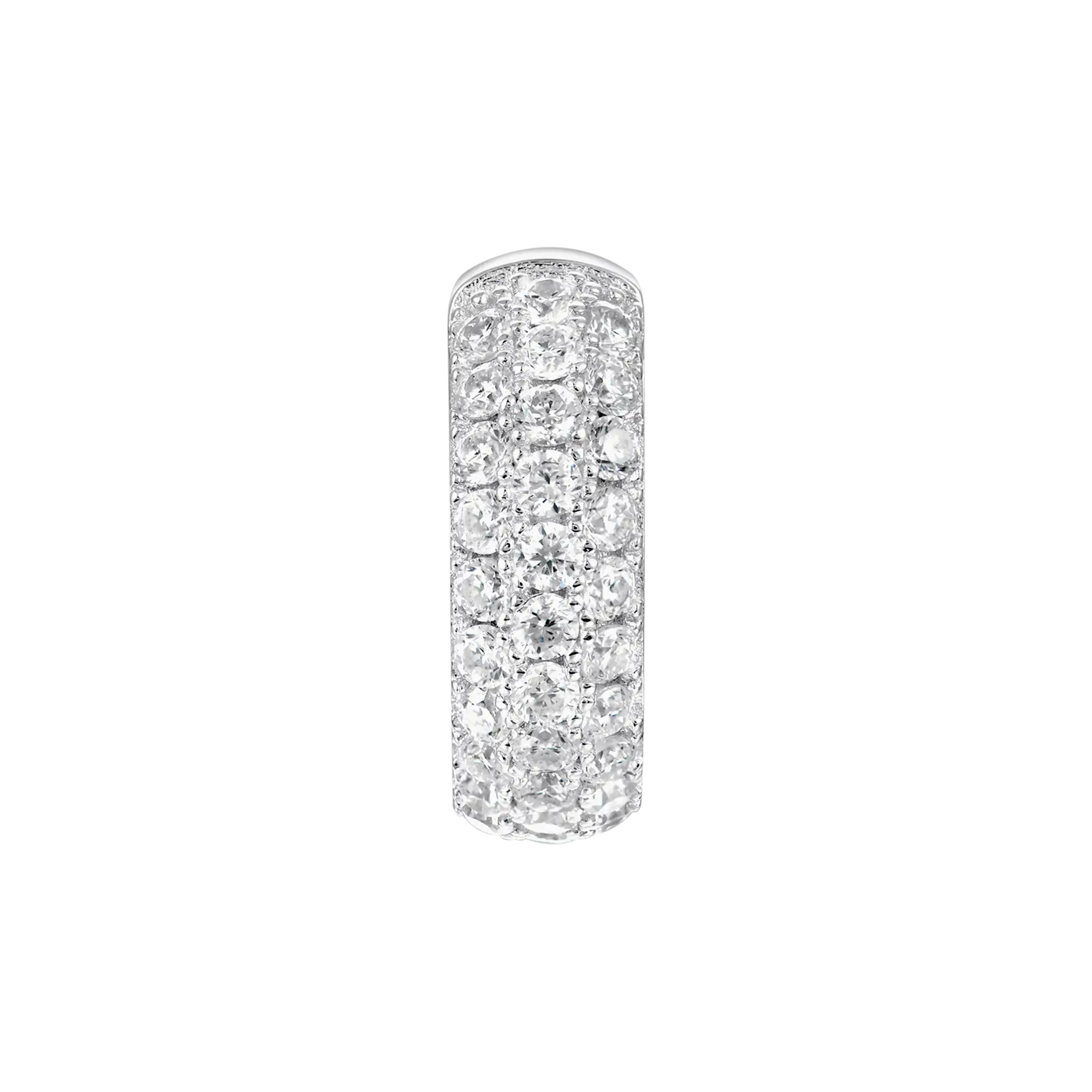 S925 Cluster Hoop Earring