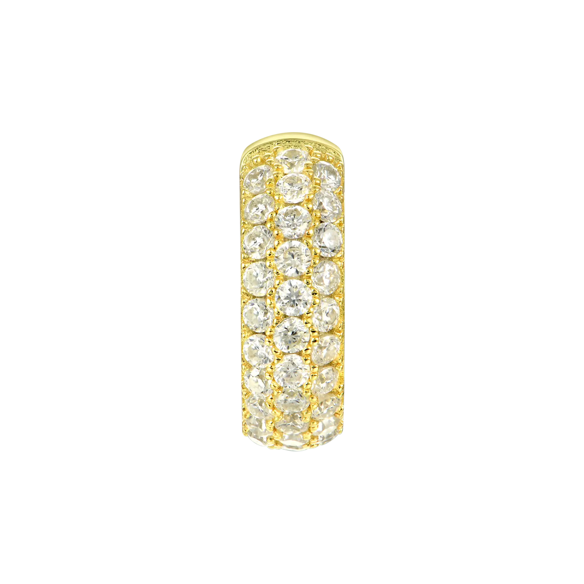 S925 Cluster Hoop Earring