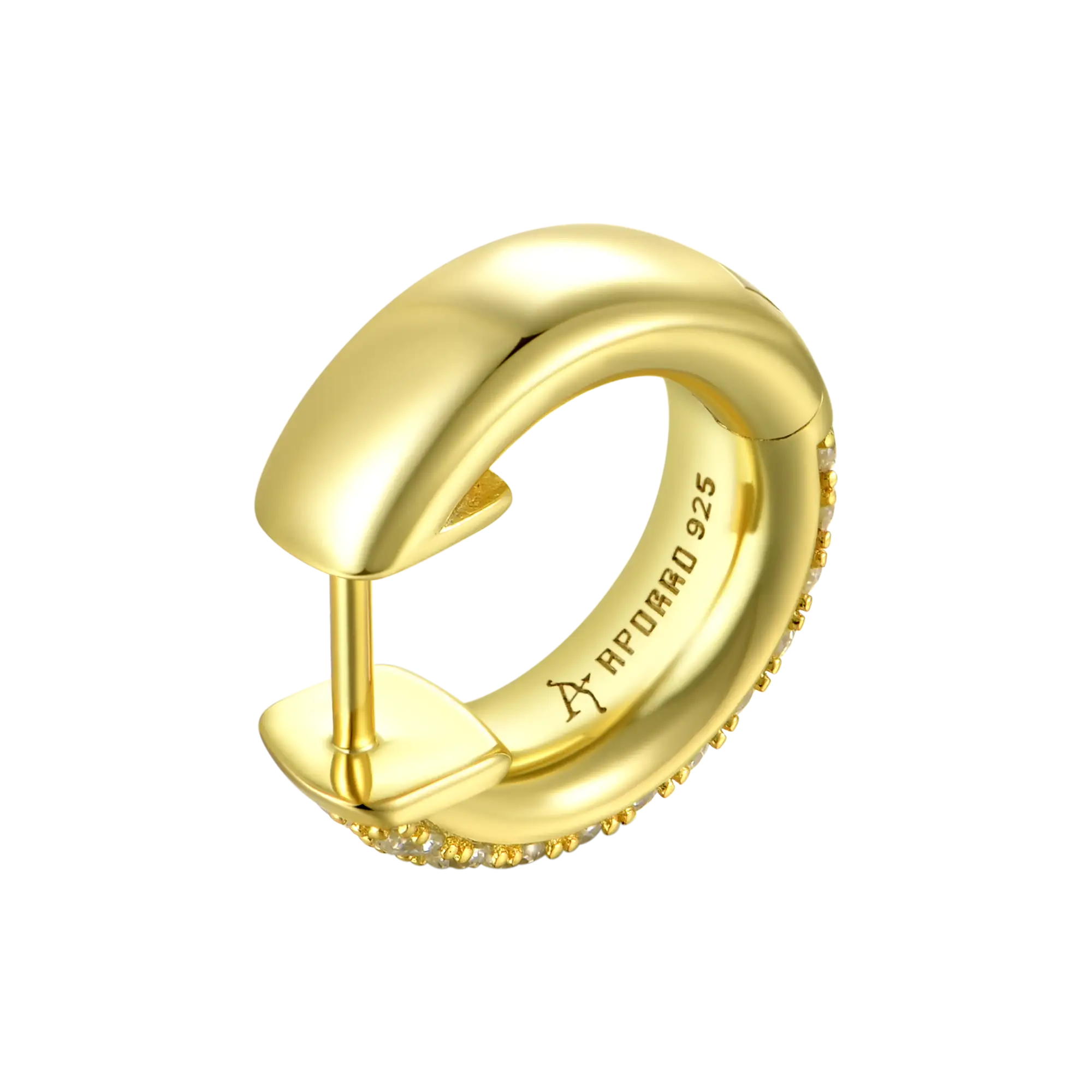 S925 Cluster Hoop Earring