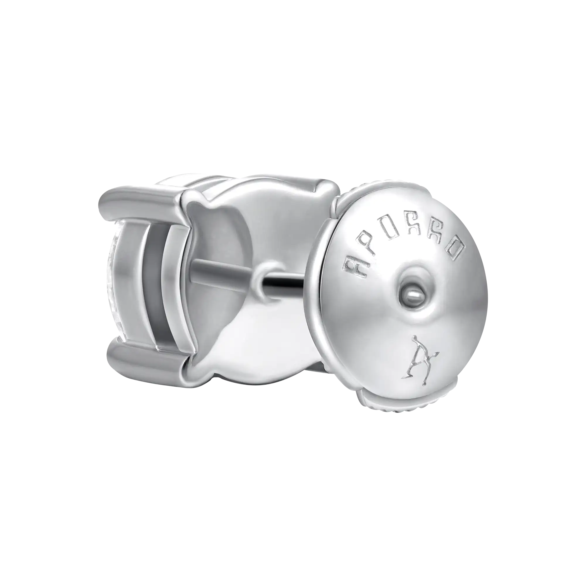 Women's S925 Round Cut Stud Earring