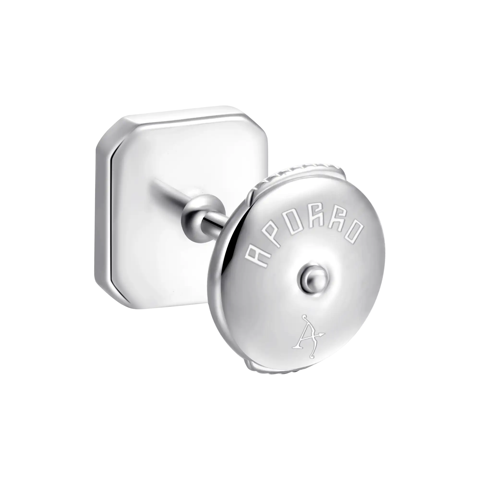 Women's Octagon Baguette Mix Halo Stud Earrings - Pair