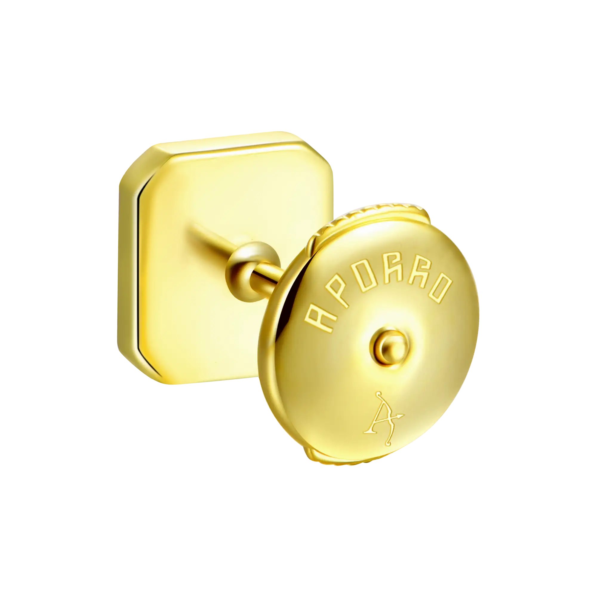 Women's Octagon Baguette Mix Halo Stud Earrings - Pair