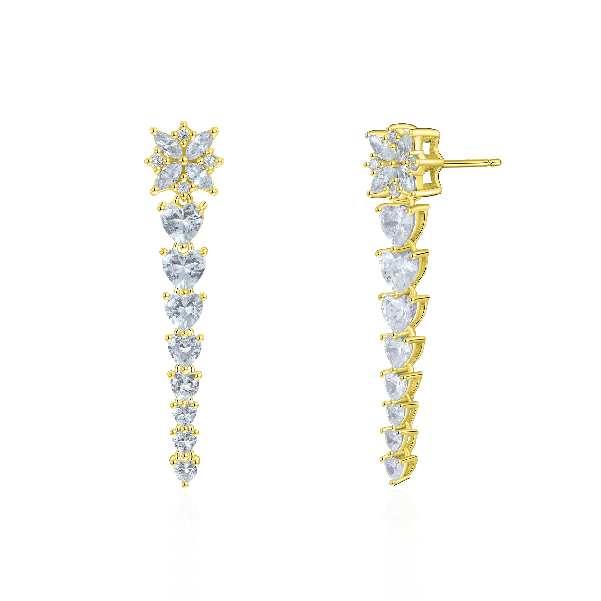 Women's Charming Heart Dop Earring
