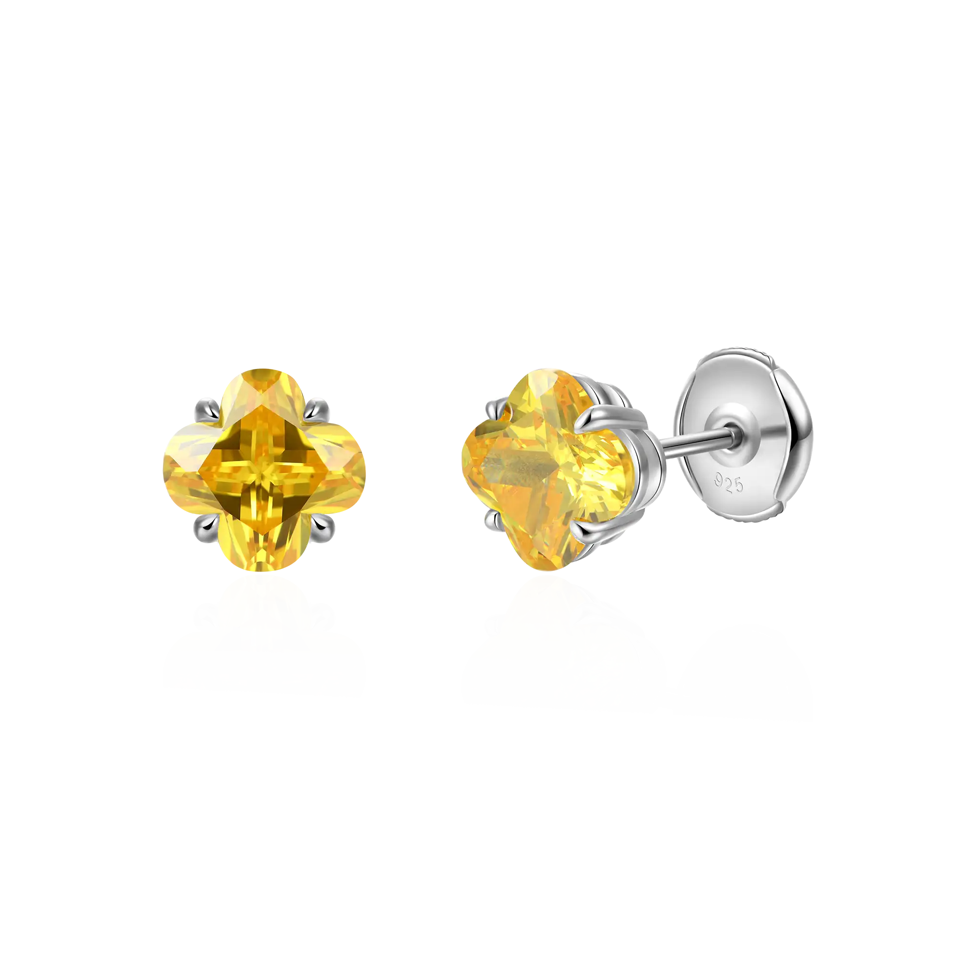 Blossom Cut Stud Earrings - Single